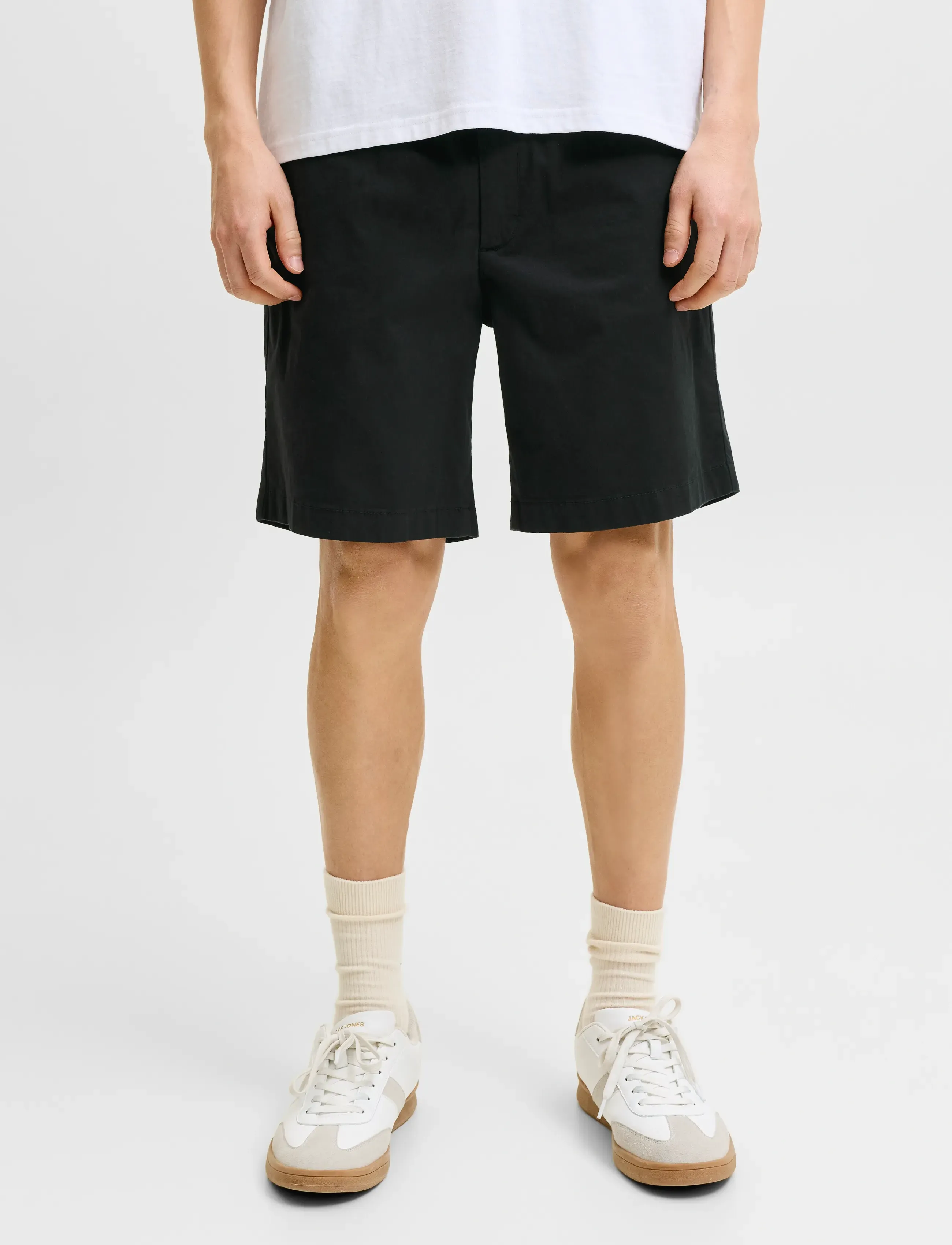 Jack & Jones JPSTJAIDEN ROCCO HYBRID JOG SHO MP 2PK - Sweatshorts - BLACK / black