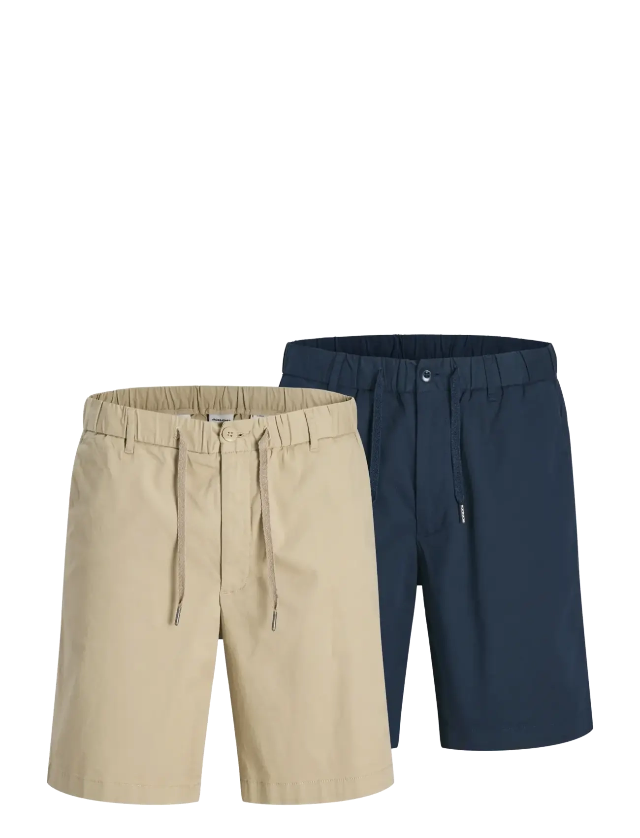 Jack & Jones JPSTJAIDEN ROCCO HYBRID JOG SHO MP 2PK - Apģērbi - NAVY BLAZER / navy