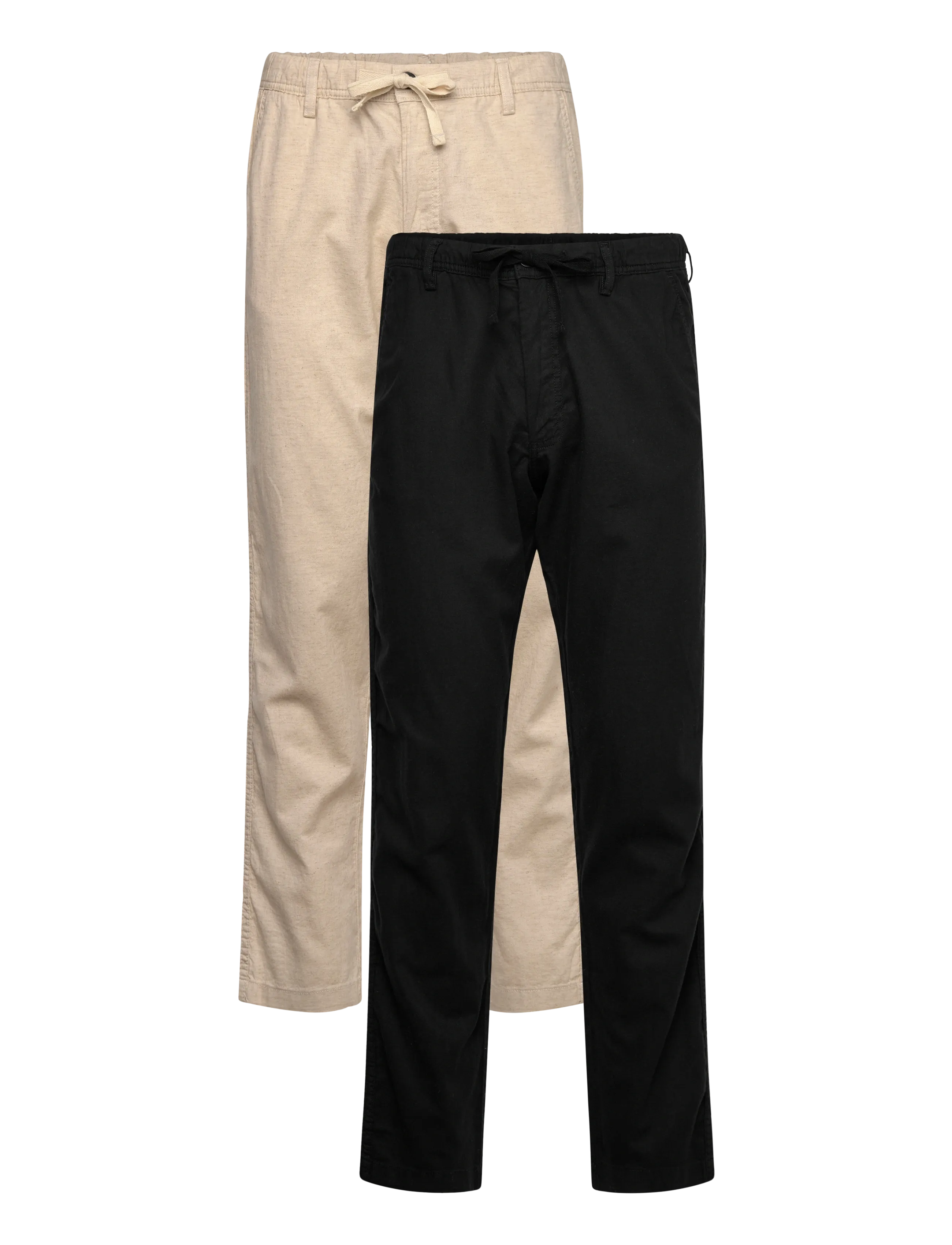 Jack & Jones JPSTKANE HYBRID BONDI JOGGER SN MP 2PK - Jogginghosen - BLACK / black