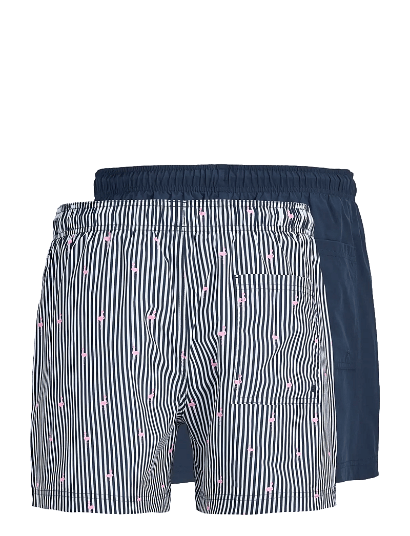 Jack & Jones - JPSTMAUI BREEZE MINI STRIPE SWIM MP - badehose - navy blazer - 2