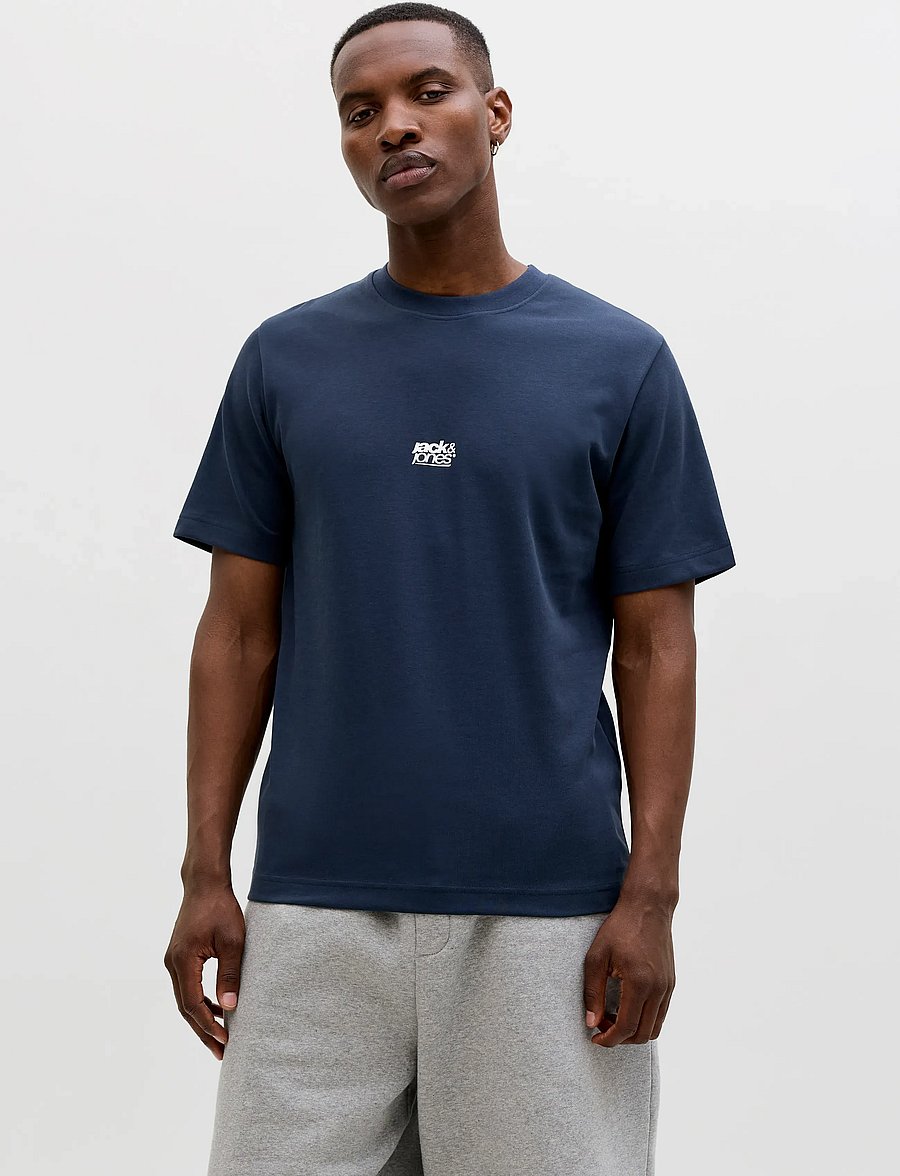 Jack & Jones - JCOBREEZE BACK PRINT TEE SS CREW 3PK MP - t-särkide multipakk - sweet corn - 5