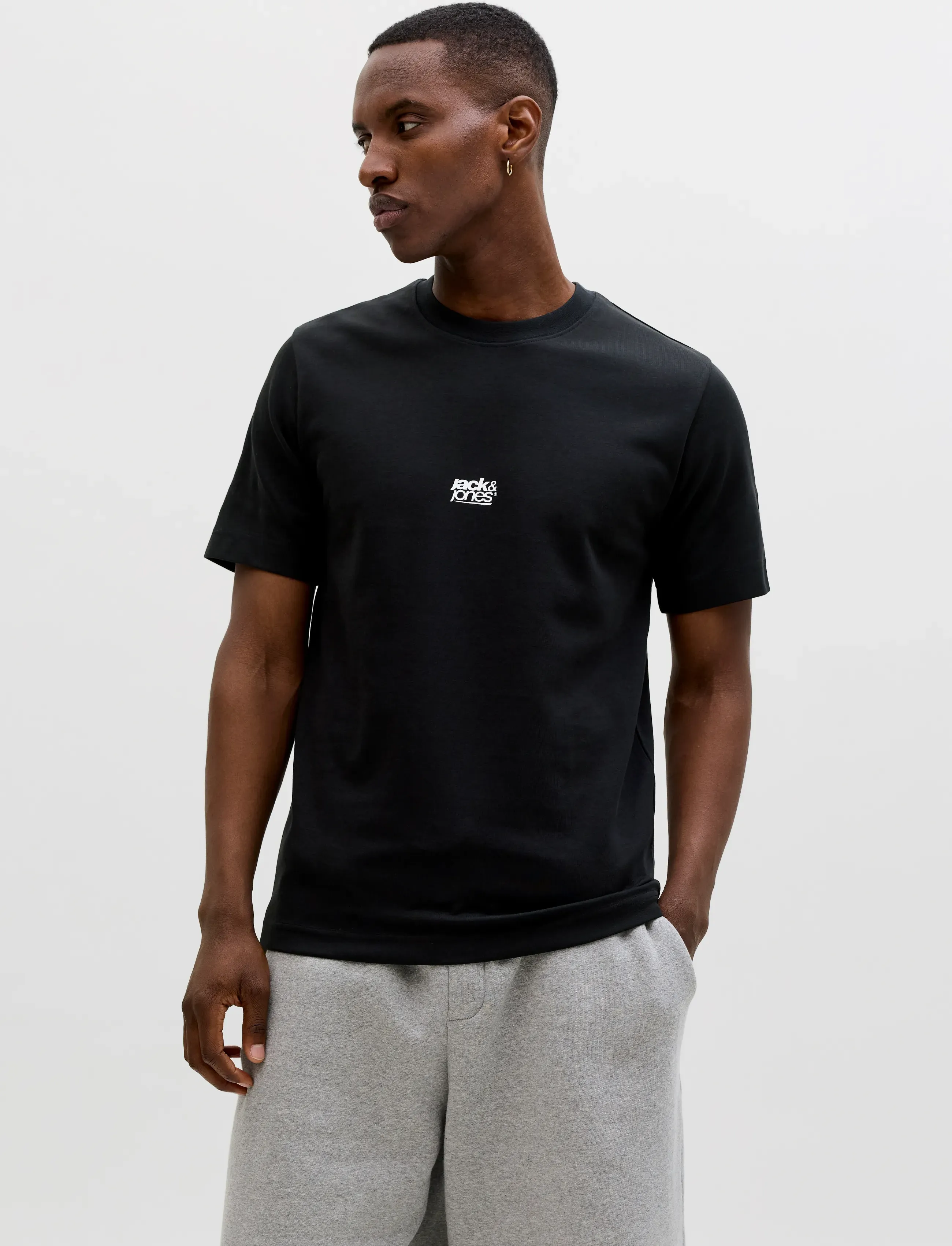 JACK & JONES Jcobreeze Back Print Tee Ss Crew 3Pk Mp t-shirts med tryck herr – bild 5