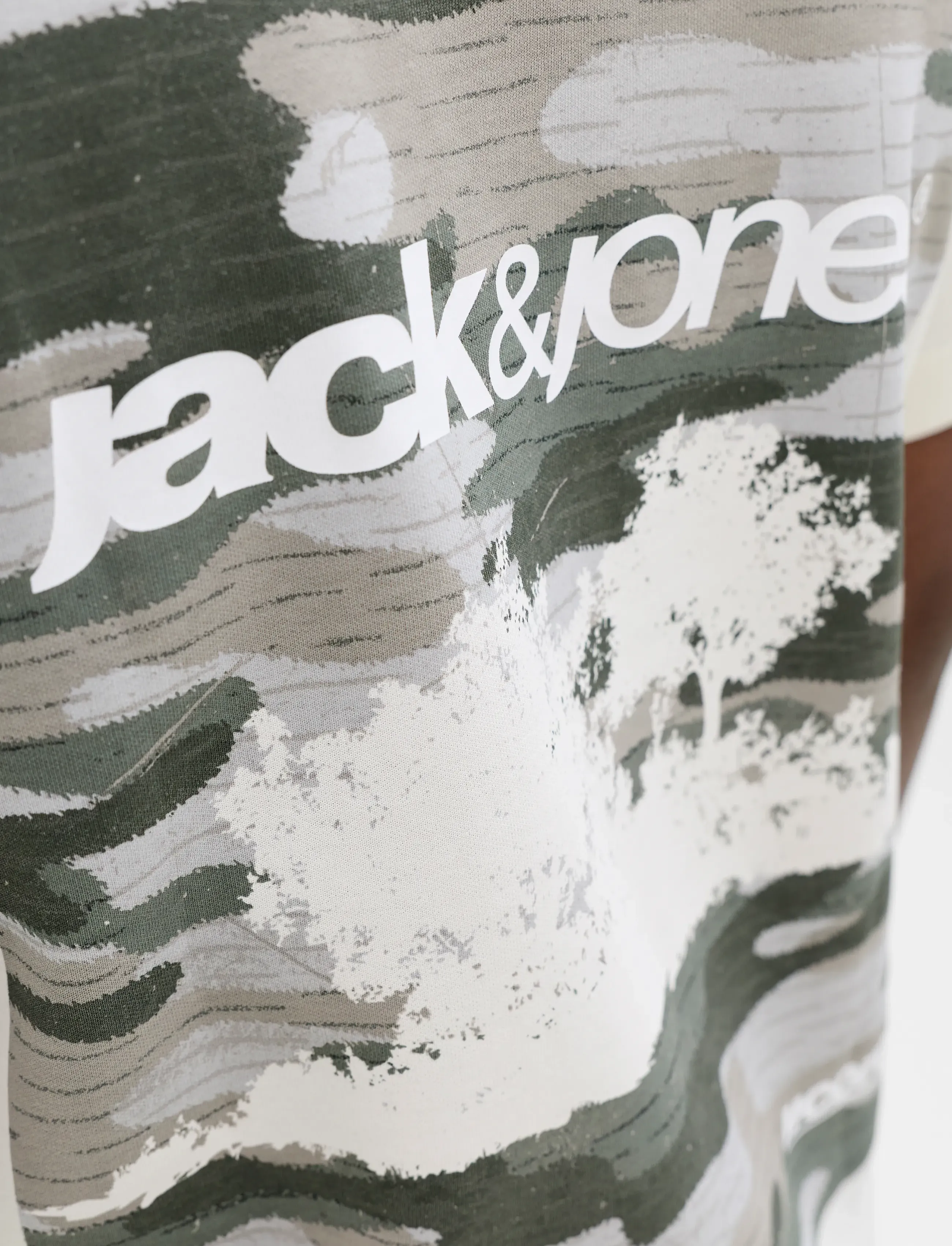 JACK & JONES Jcobreeze Back Print Tee Ss Crew 3Pk Mp t-shirts med tryck herr – bild 6