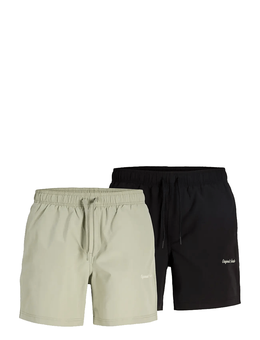 Jack & Jones - JPSTMAUI NORREBRO SWIM SHORTS REG MP - uimashortsit - black - 0