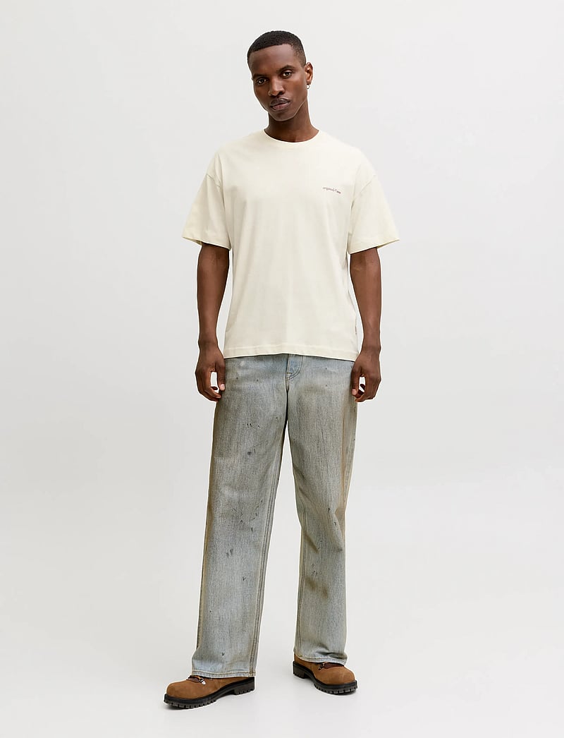 Jack & Jones - JORMONTAUK BACK GRAPHIC TEE SS 3PK MP - t-shirts im multipack - seagrass - 4