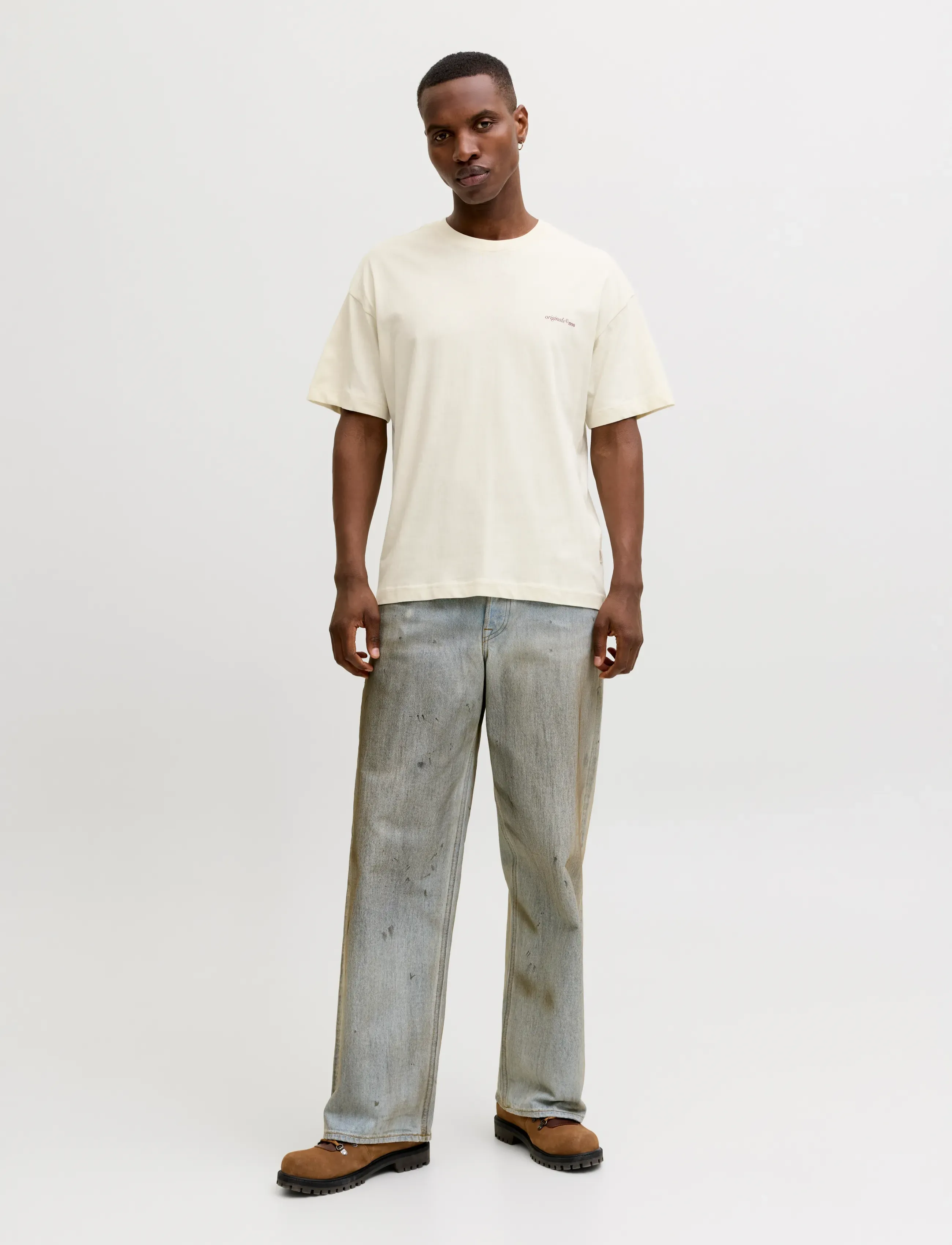 Jack & Jones - JORMONTAUK BACK GRAPHIC TEE SS 3PK MP - t-särkide multipakk - seagrass - 4