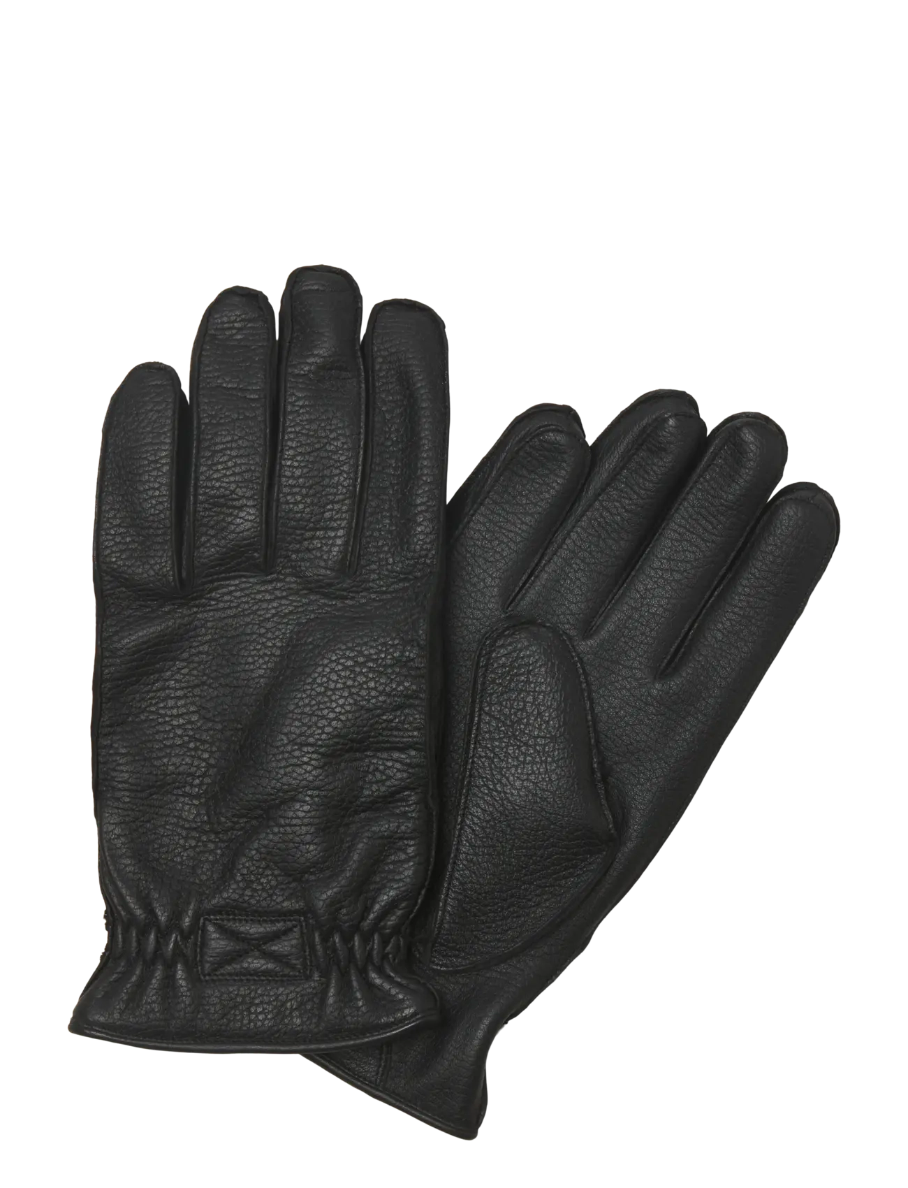 Jack & Jones JACWAYNE LEATHER GLOVES - Accessoarer - BLACK / black