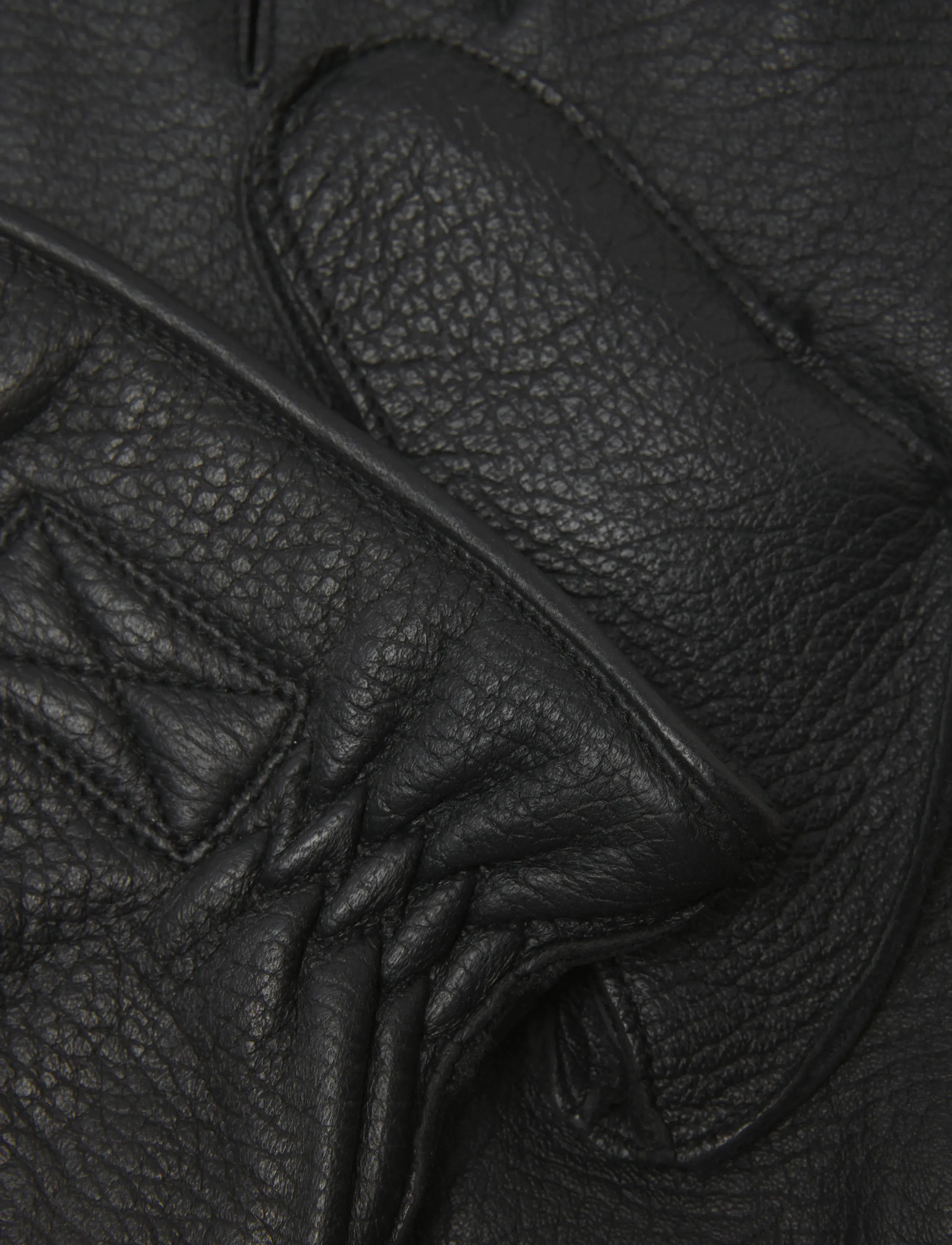 Jack & Jones - JACWAYNE LEATHER GLOVES - kollektioner - black - 1