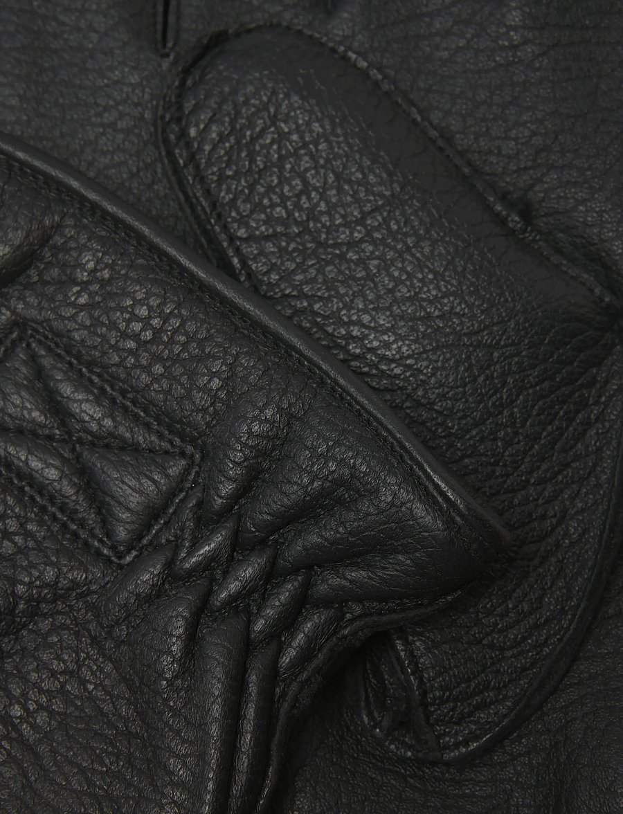 Jack & Jones - JACWAYNE LEATHER GLOVES - kollektioner - black - 1