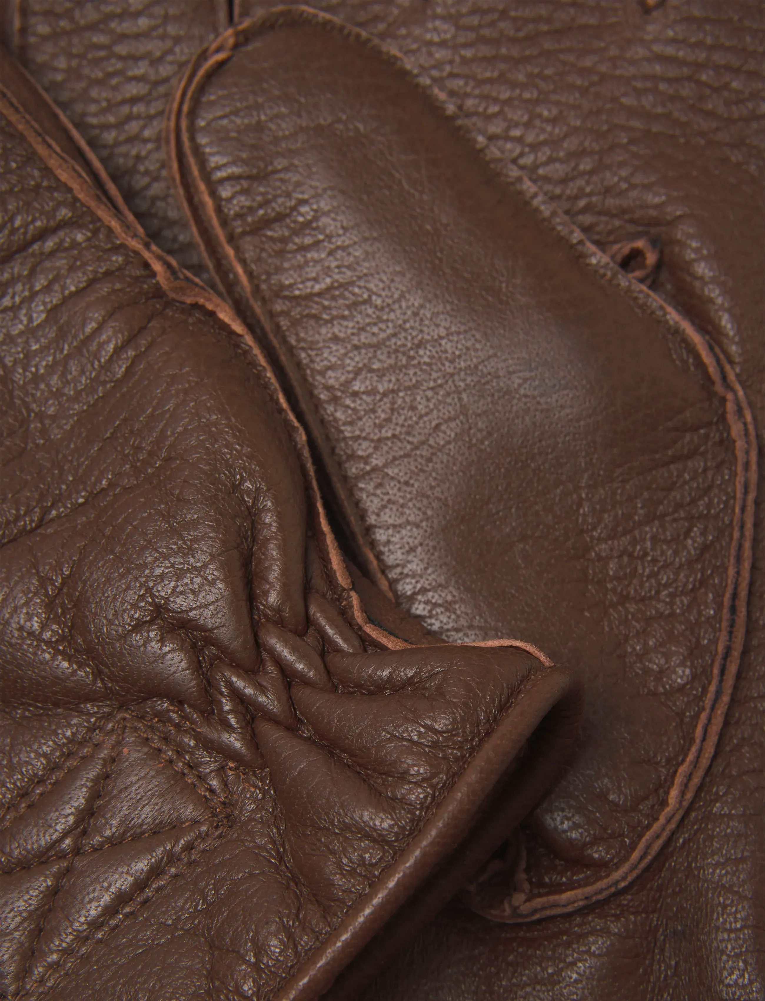 Jack & Jones - JACWAYNE LEATHER GLOVES - kollektionen - brown stone - 1