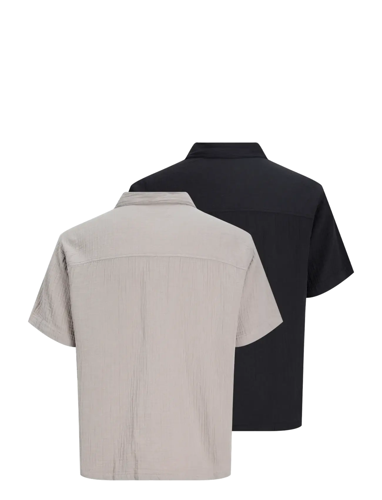 Jack & Jones - JORNANTUCKET DOUBL CLOTH SHIRT SS 2PK MP - kurzarmhemden - vintage khaki - 2