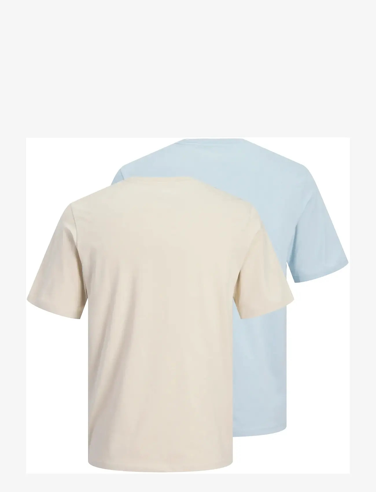 Jack & Jones - JJEPAULOS TEE SS CREW NECK 2PK MP - multipack t-shirts - moonbeam - 2