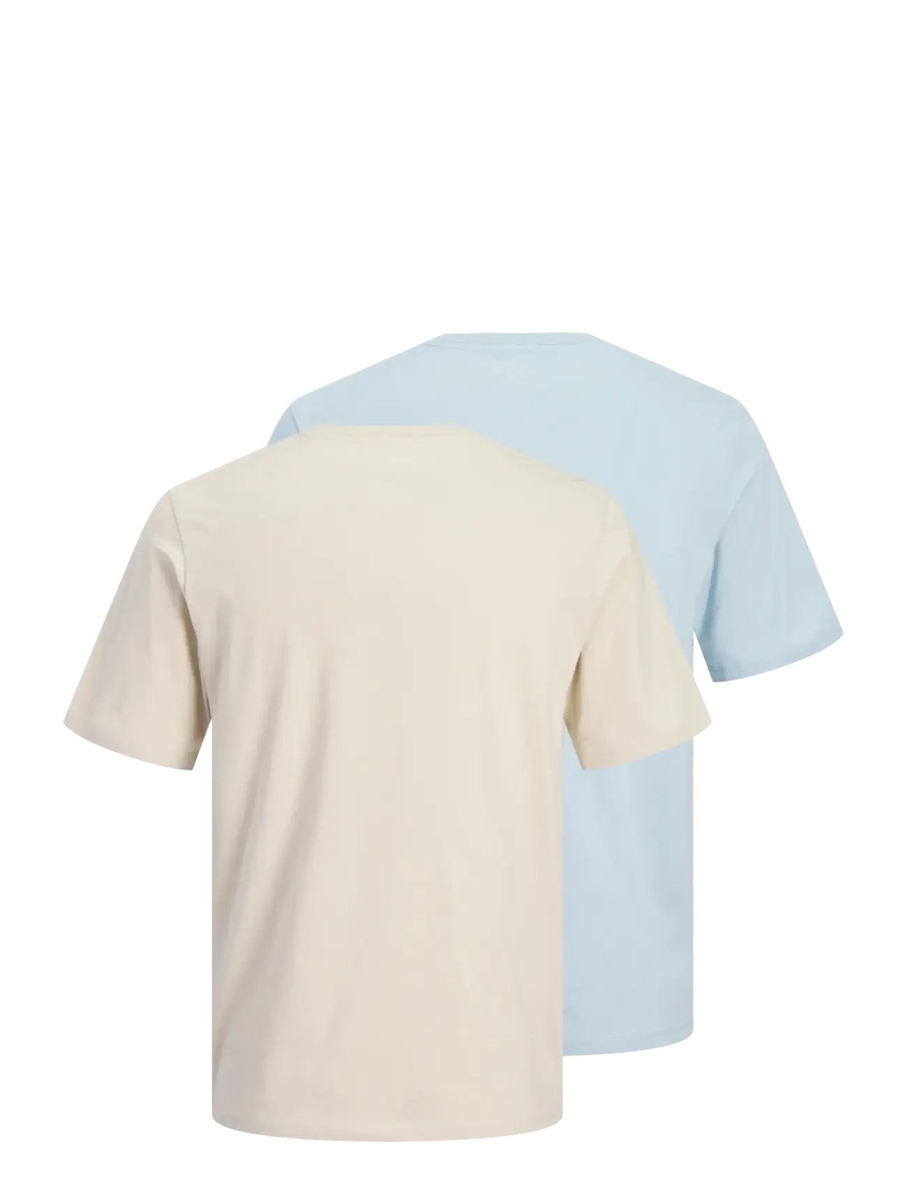 Jack & Jones - JJEPAULOS TEE SS CREW NECK 2PK MP - multipack t-shirts - moonbeam - 2