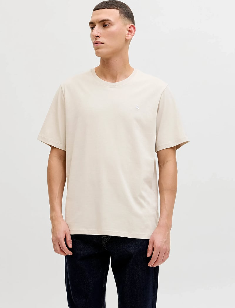 Jack & Jones - JJEPAULOS TEE SS CREW NECK 2PK MP - multipack t-shirts - moonbeam - 0