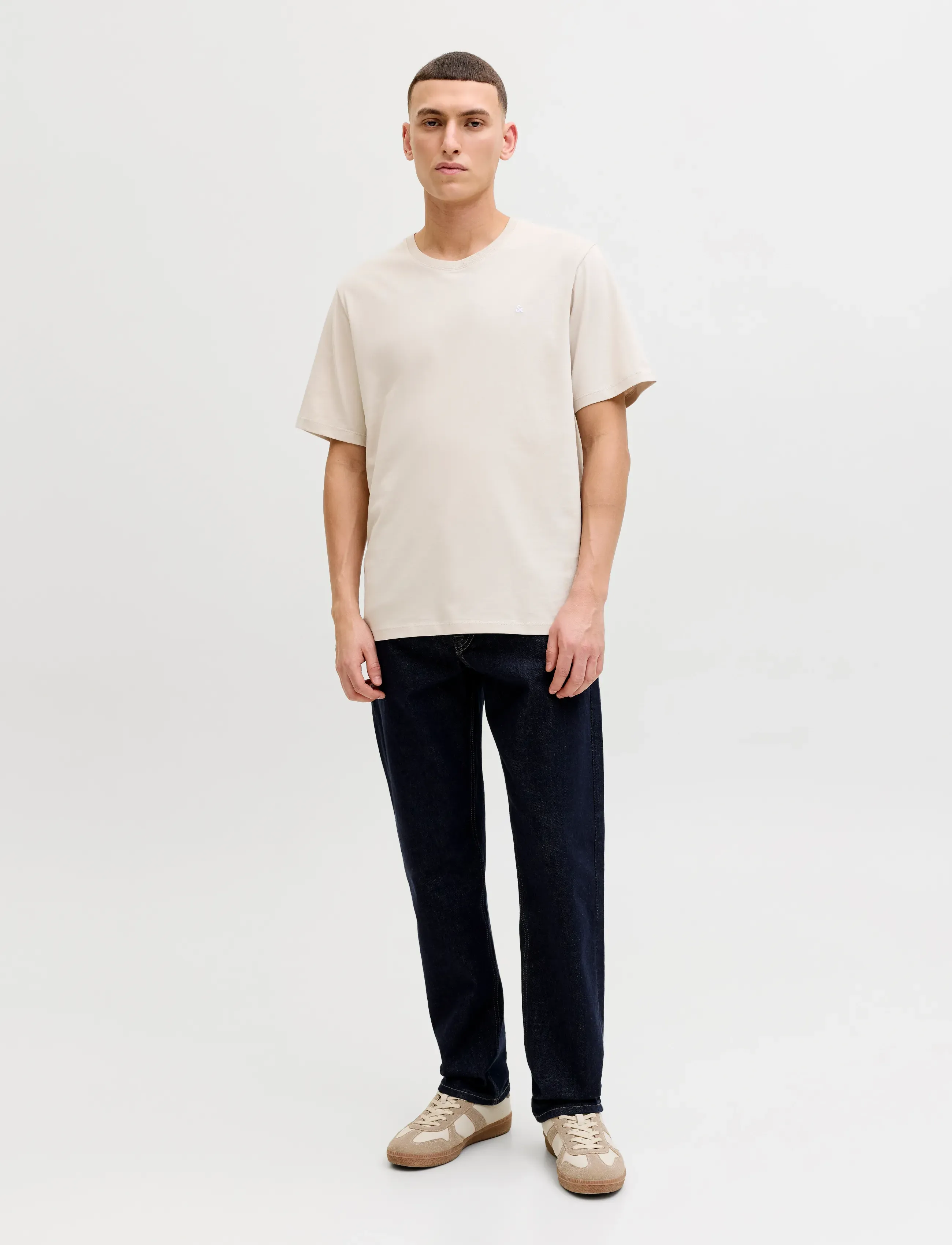 Jack & Jones - JJEPAULOS TEE SS CREW NECK 2PK MP - multipack t-shirts - moonbeam - 4