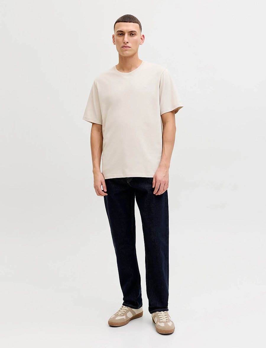Jack & Jones - JJEPAULOS TEE SS CREW NECK 2PK MP - t-paidat monipakkauksessa - moonbeam - 4