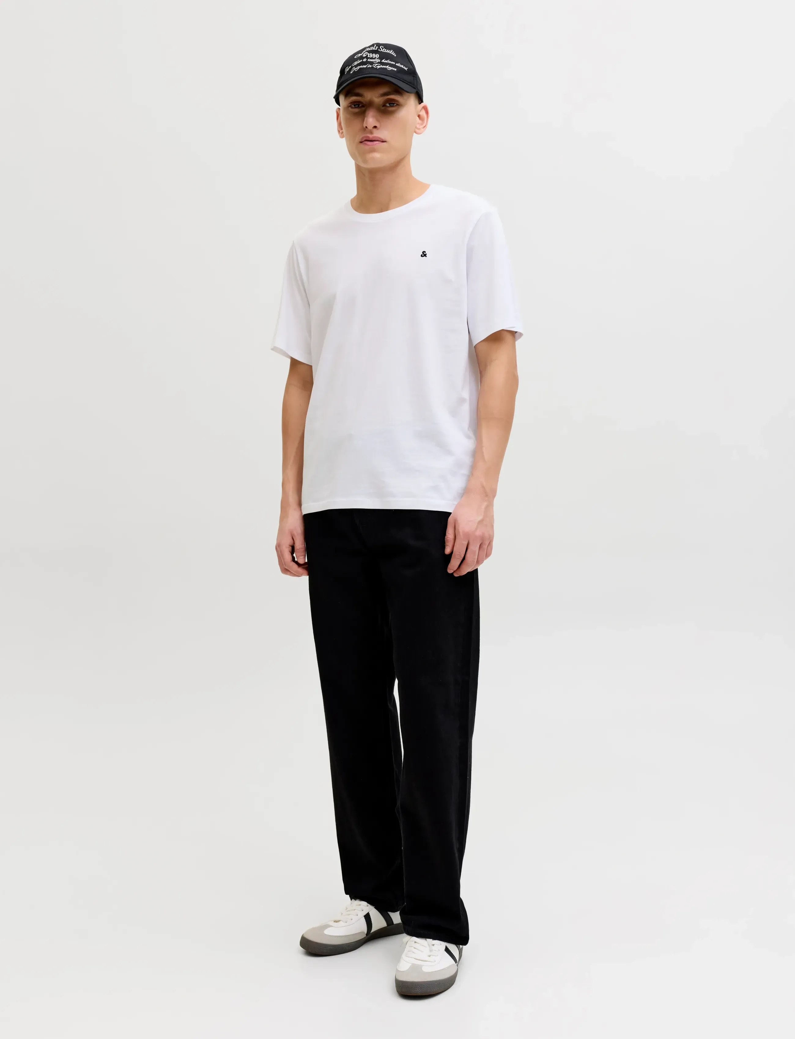 Jack & Jones - JJEPAULOS TEE SS CREW NECK 2PK MP - multipack t-shirts - white - 4