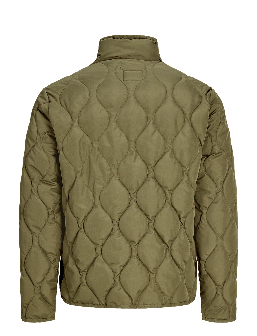 Jack & Jones - JPRBLUCLYDE QUILTED JACKET - herbstjacken - dusky green - 1