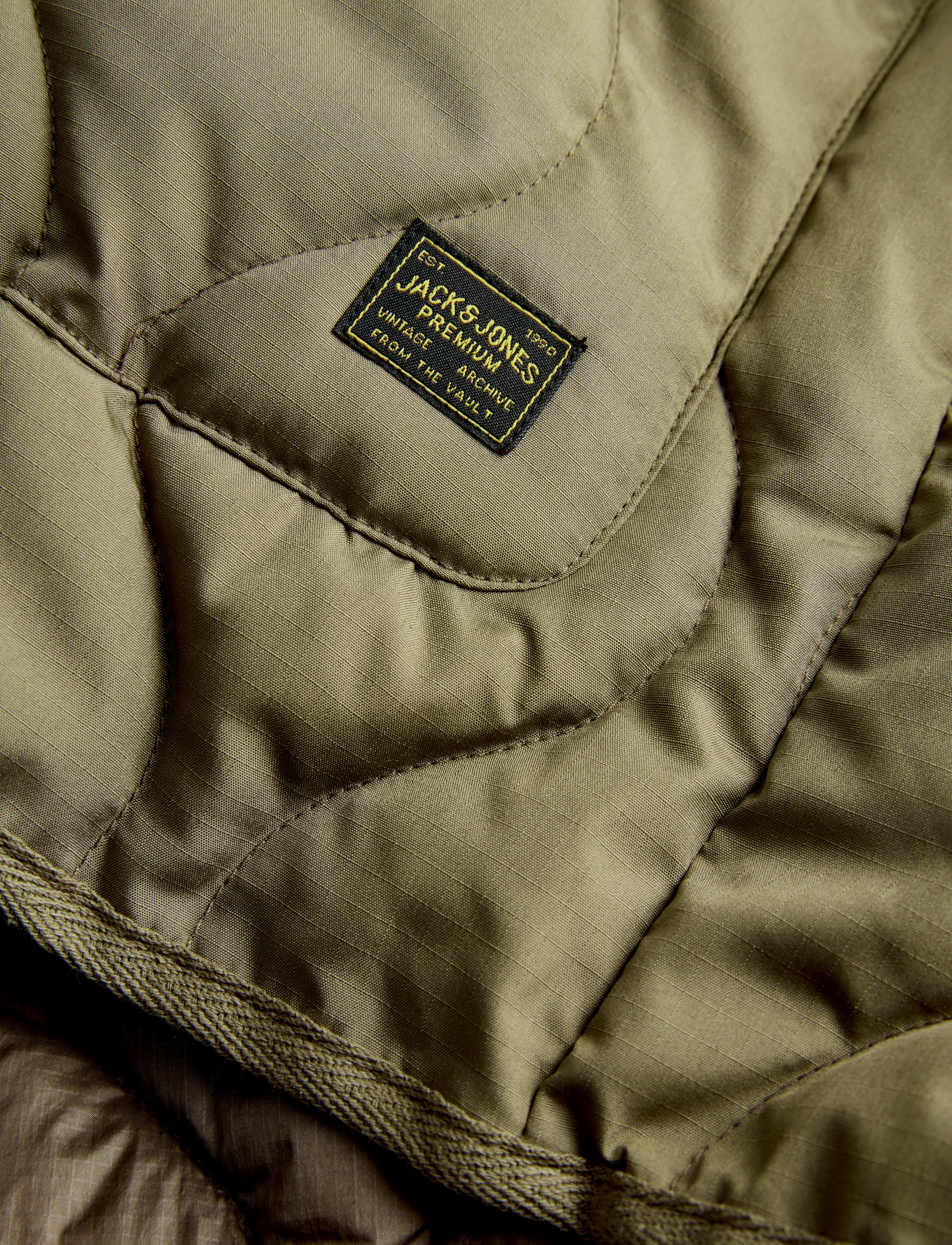 Jack & Jones - JPRBLUCLYDE QUILTED JACKET - dusky green - 3