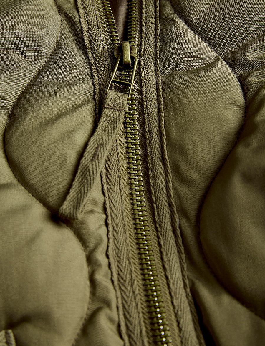 Jack & Jones - JPRBLUCLYDE QUILTED JACKET - herbstjacken - dusky green - 4