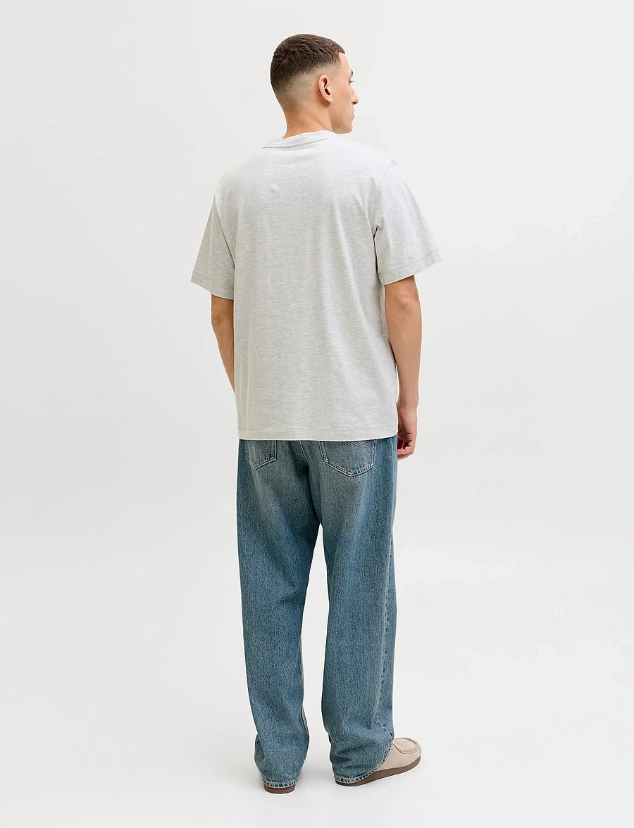Jack & Jones - JORNORREBRO EMB TEE SS CN 5PK MP - lot de plusieurs t-shirts - bright white - 3