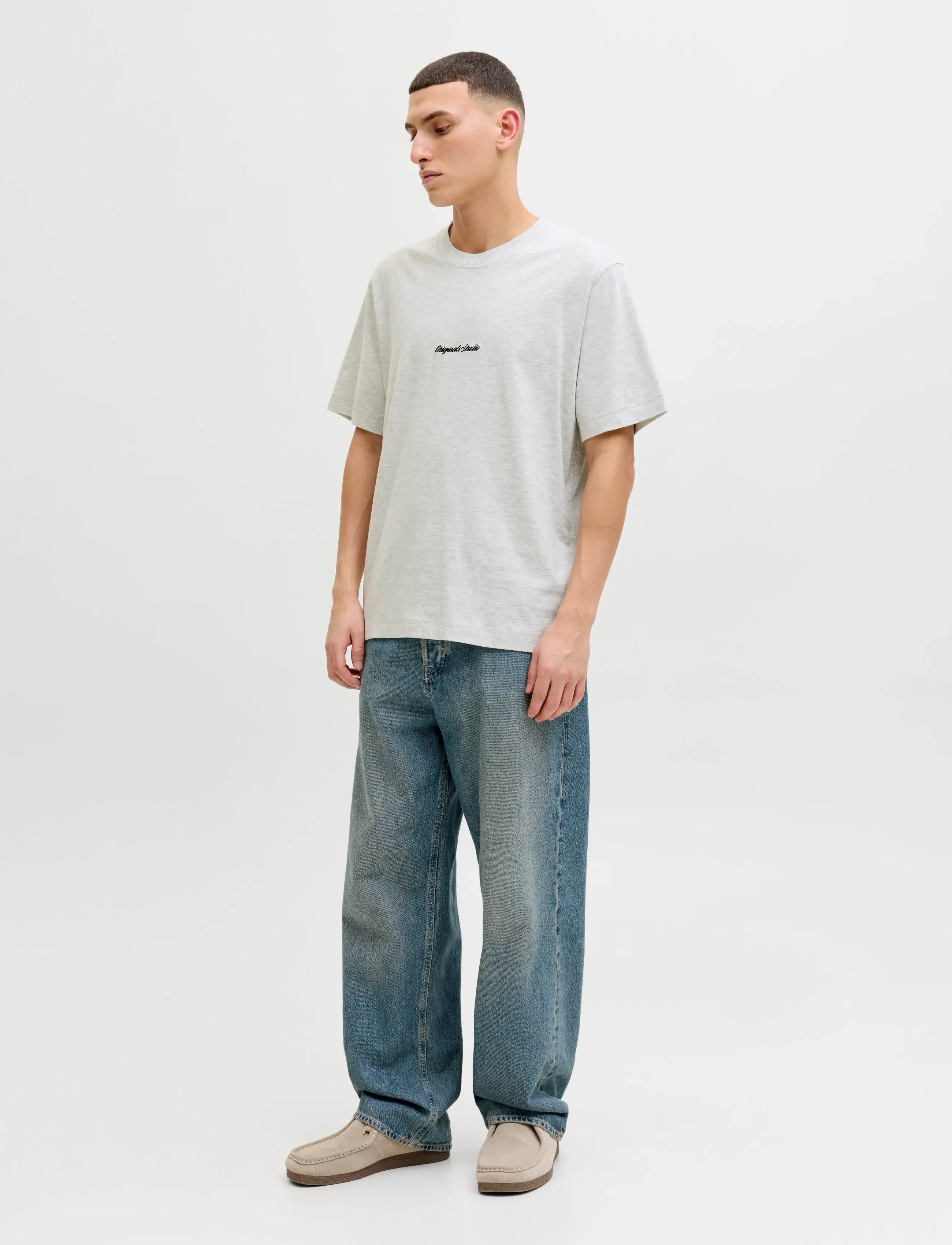Jack & Jones - JORNORREBRO EMB TEE SS CN 5PK MP - lot de plusieurs  t-shirts - bright white - 4