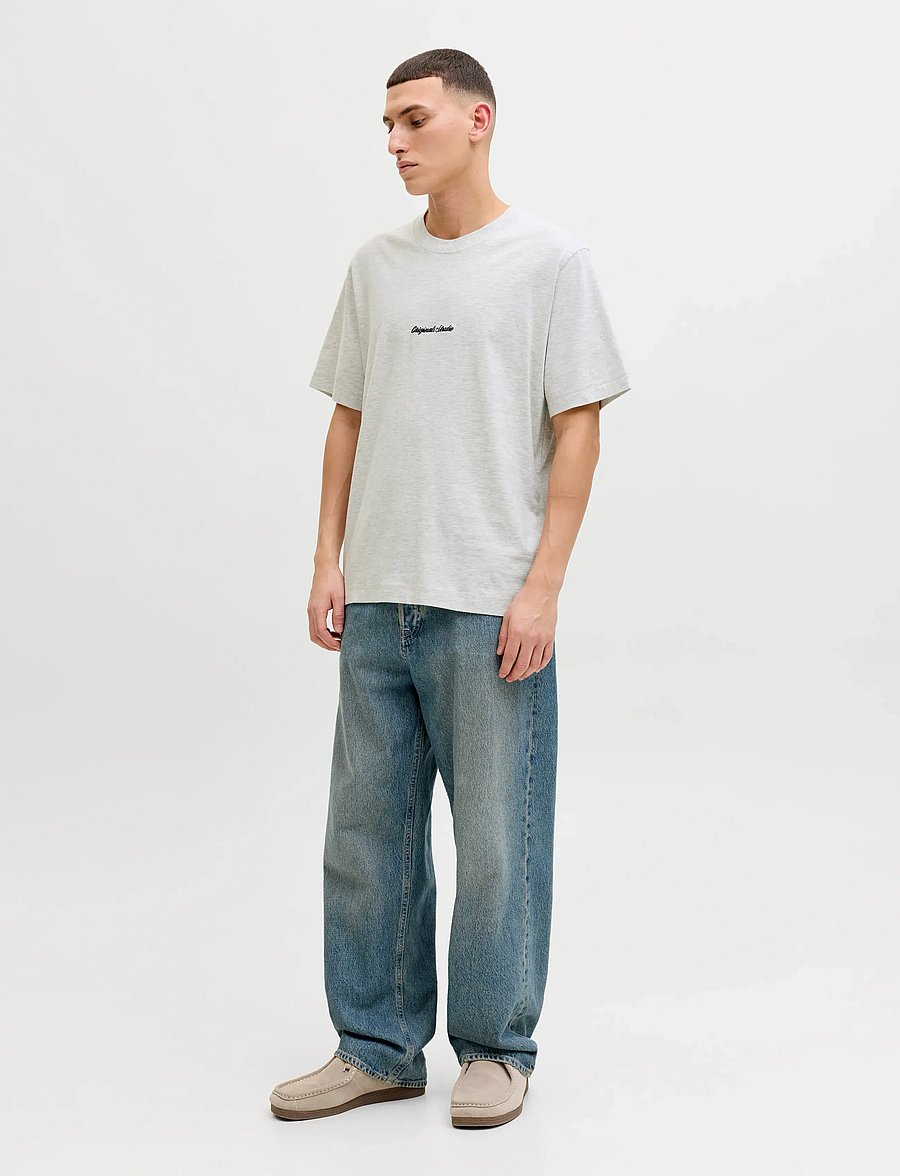 Jack & Jones - JORNORREBRO EMB TEE SS CN 5PK MP - lot de plusieurs t-shirts - bright white - 4
