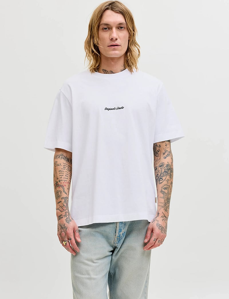 Jack & Jones - JORNORREBRO EMB TEE SS CN 5PK MP - multipack t-shirts - seagrass - 0
