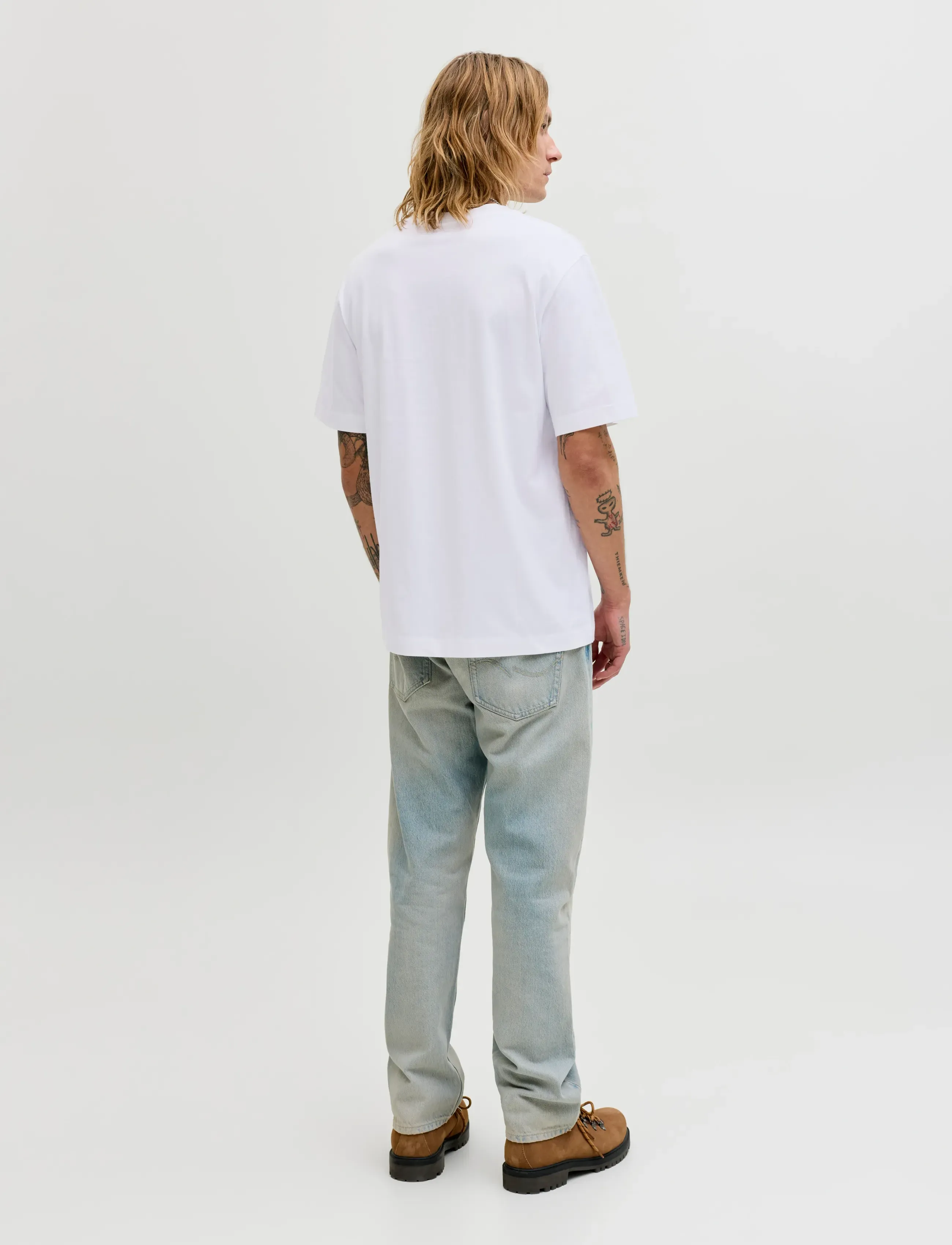 Jack & Jones - JORNORREBRO EMB TEE SS CN 5PK MP - multipack t-shirts - seagrass - 3