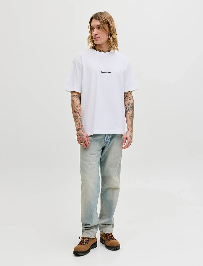 Jack & Jones - JORNORREBRO EMB TEE SS CN 5PK MP - multipack t-shirts - seagrass - 4