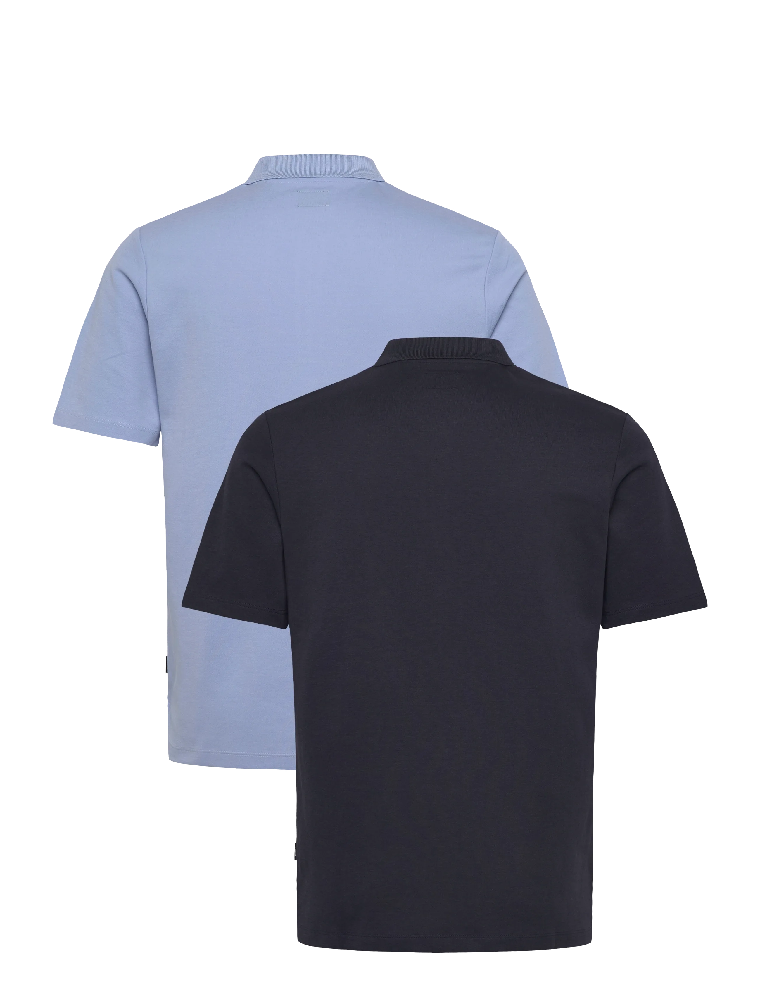 Jack & Jones - JPRBLAETHAN SS ZIP POLO 2PK MP - lühikeste varrukatega polod - chambray blue - 5