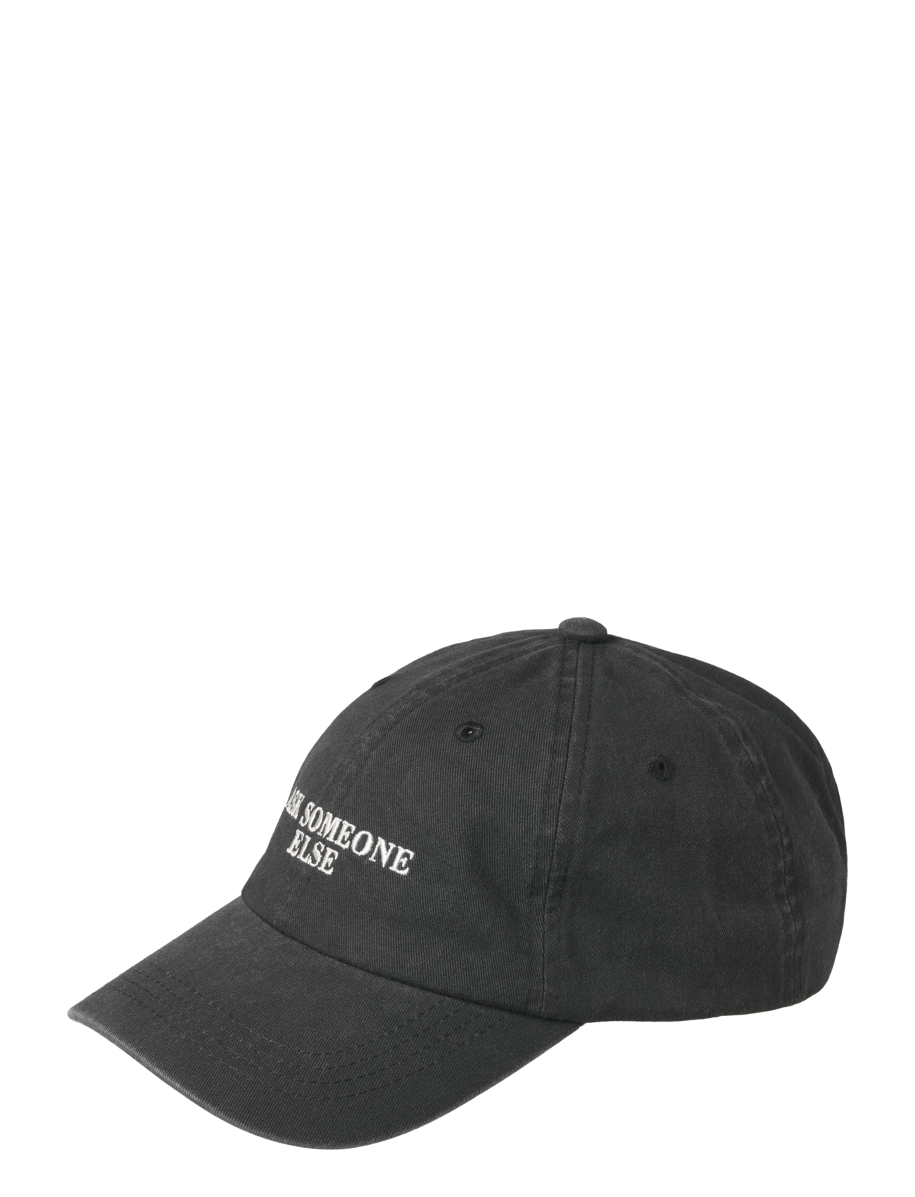 Jack & Jones Jacsoft Base Logo Washed Cap Sn, Mænd, Vasket Baseball Kasket, Sort, Str: ONE SIZE