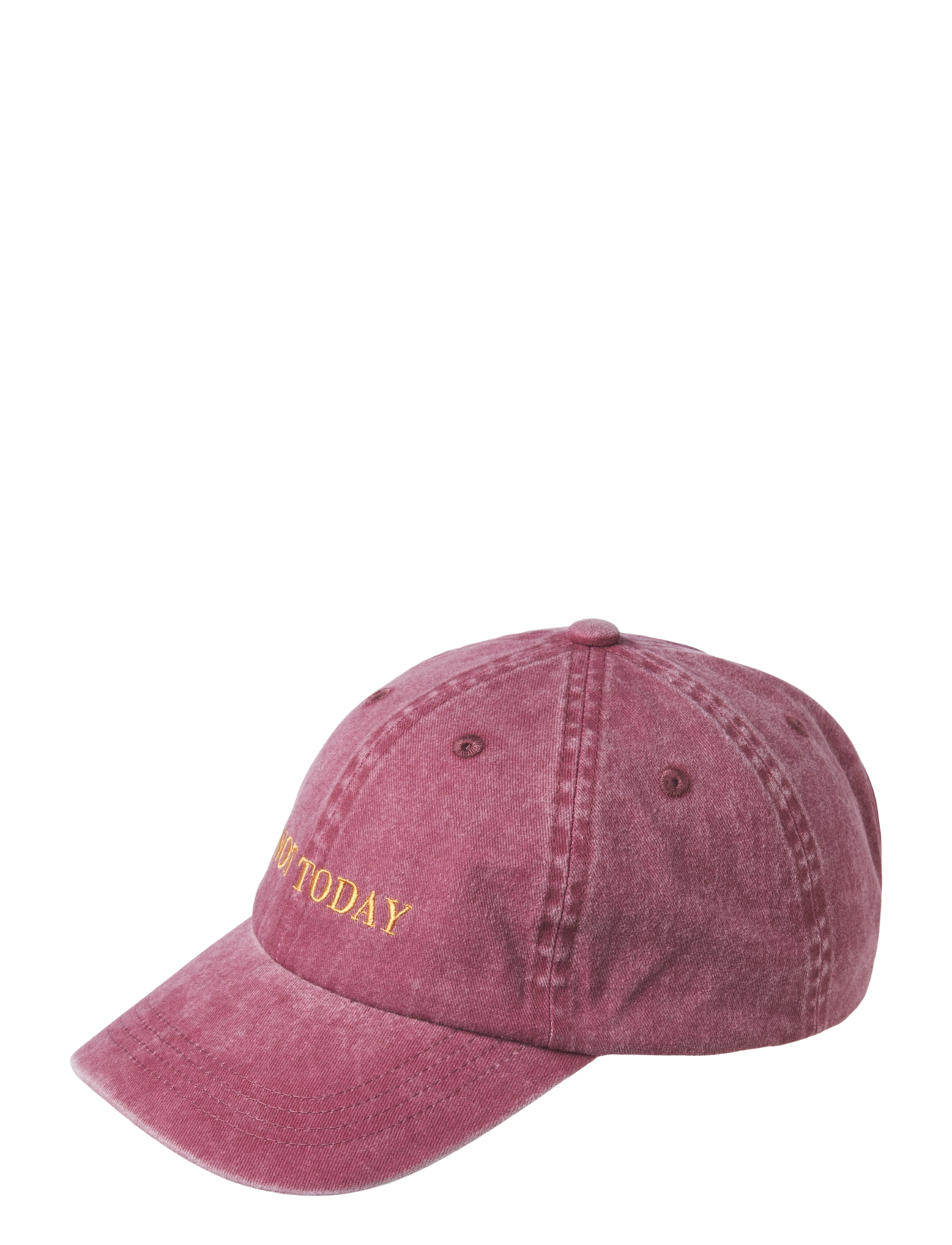 Jack & Jones Jacsoft Base Logo Washed Cap Sn, Mænd, Vasket Baseball Kasket, Bordeaux, Str: ONE SIZE
