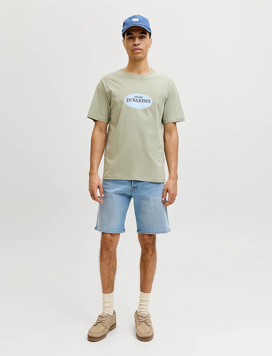 Jack & Jones - JJIRICK JJORIGINAL SHORTS AT 999 2 PK MP - jorts - blue denim - 3