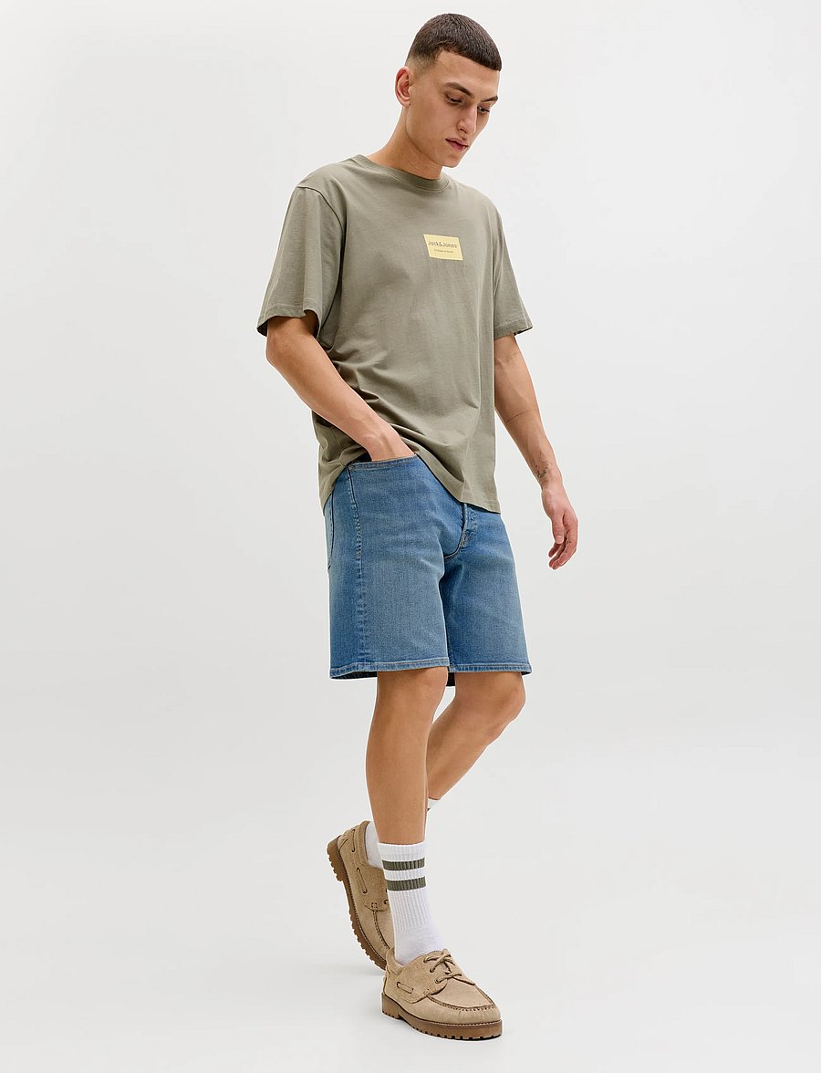 Jack & Jones - JJIRICK JJORIGINAL SHORTS AT 999 2 PK MP - jorts - blue denim - 5