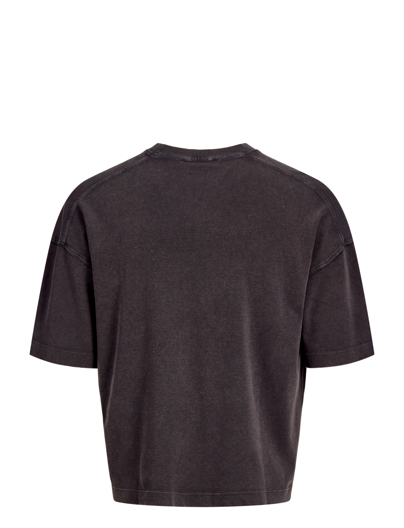Jack & Jones - JCOTRACE WASHED TEE SS CN - black - 1