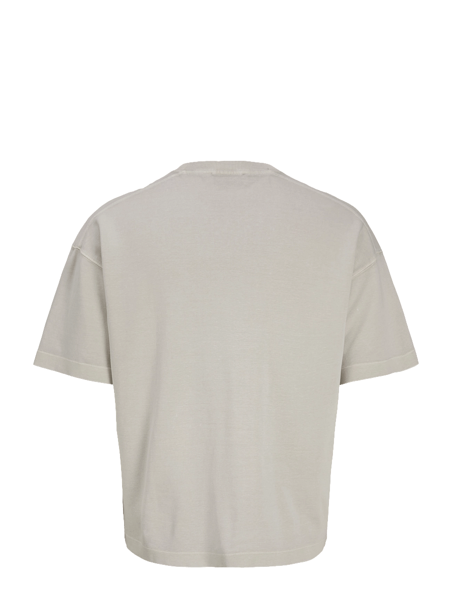 Jack & Jones - JCOTRACE WASHED TEE SS CN - kortærmede t-shirts - dove - 1