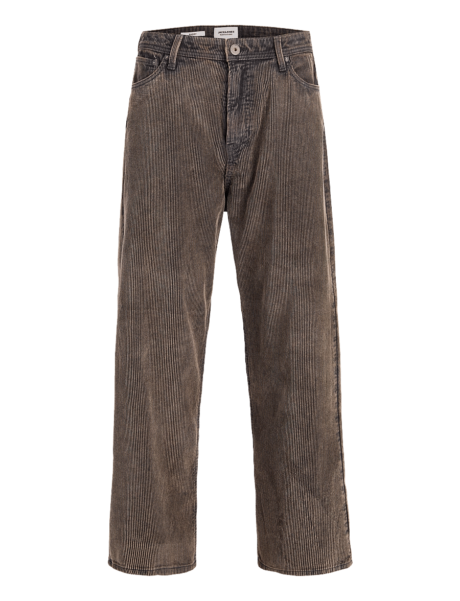 Jack & Jones - JPSTALEX ORIGINAL WASHED CORDUROY PANT - casual bukser - black - 1