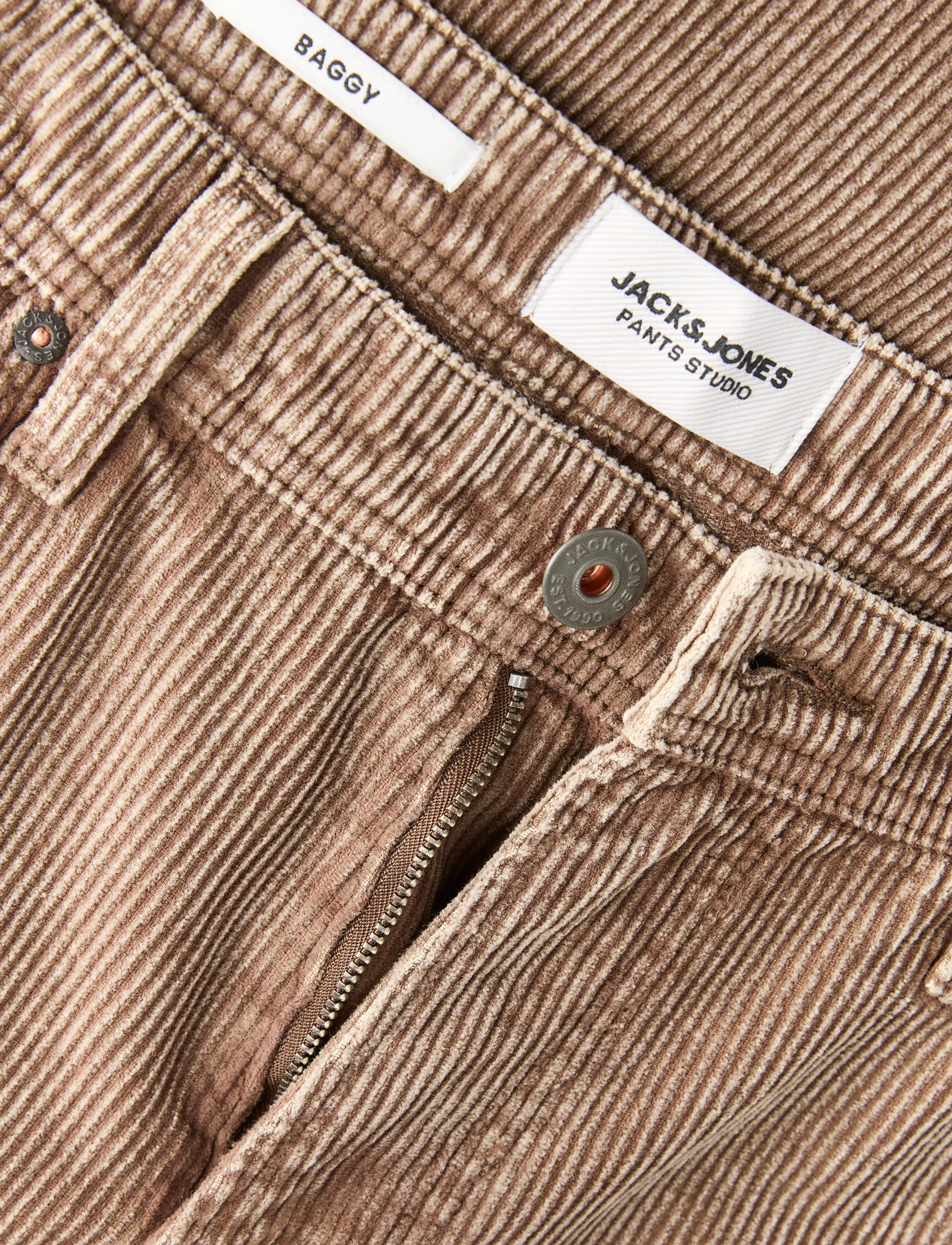 Jack & Jones - JPSTALEX ORIGINAL WASHED CORDUROY PANT - casual bukser - cocoa - 2