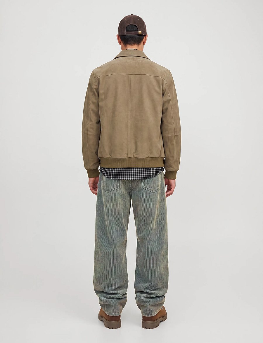 Jack & Jones - JPSTALEX ORIGINAL WASHED CORDUROY PANT - freizeithosen - magical forest - 3