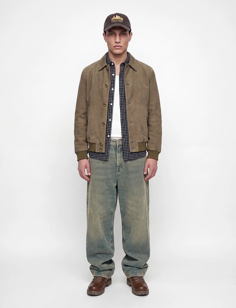 Jack & Jones - JPSTALEX ORIGINAL WASHED CORDUROY PANT - freizeithosen - magical forest - 4