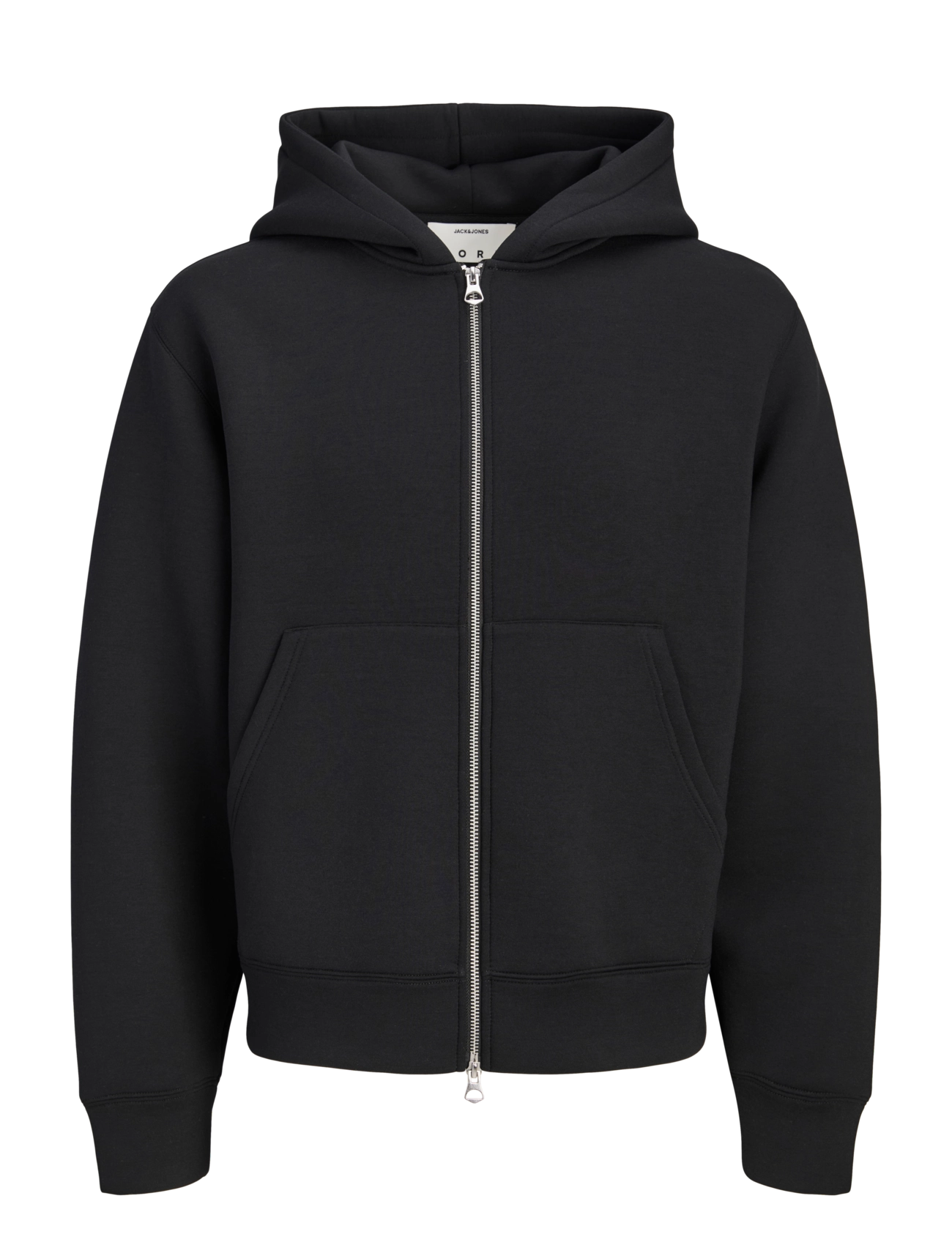 Jack & Jones - JCOLEGACY SWEAT SCUBA ZIP HOOD NOOS - black - 1