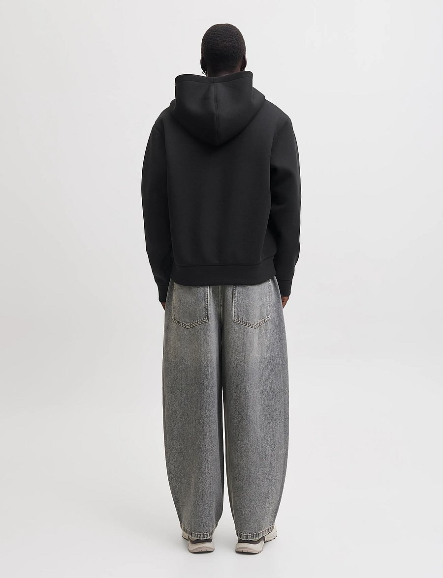 Jack & Jones - JCOLEGACY SWEAT SCUBA ZIP HOOD NOOS - kapuzenpullover - black - 3