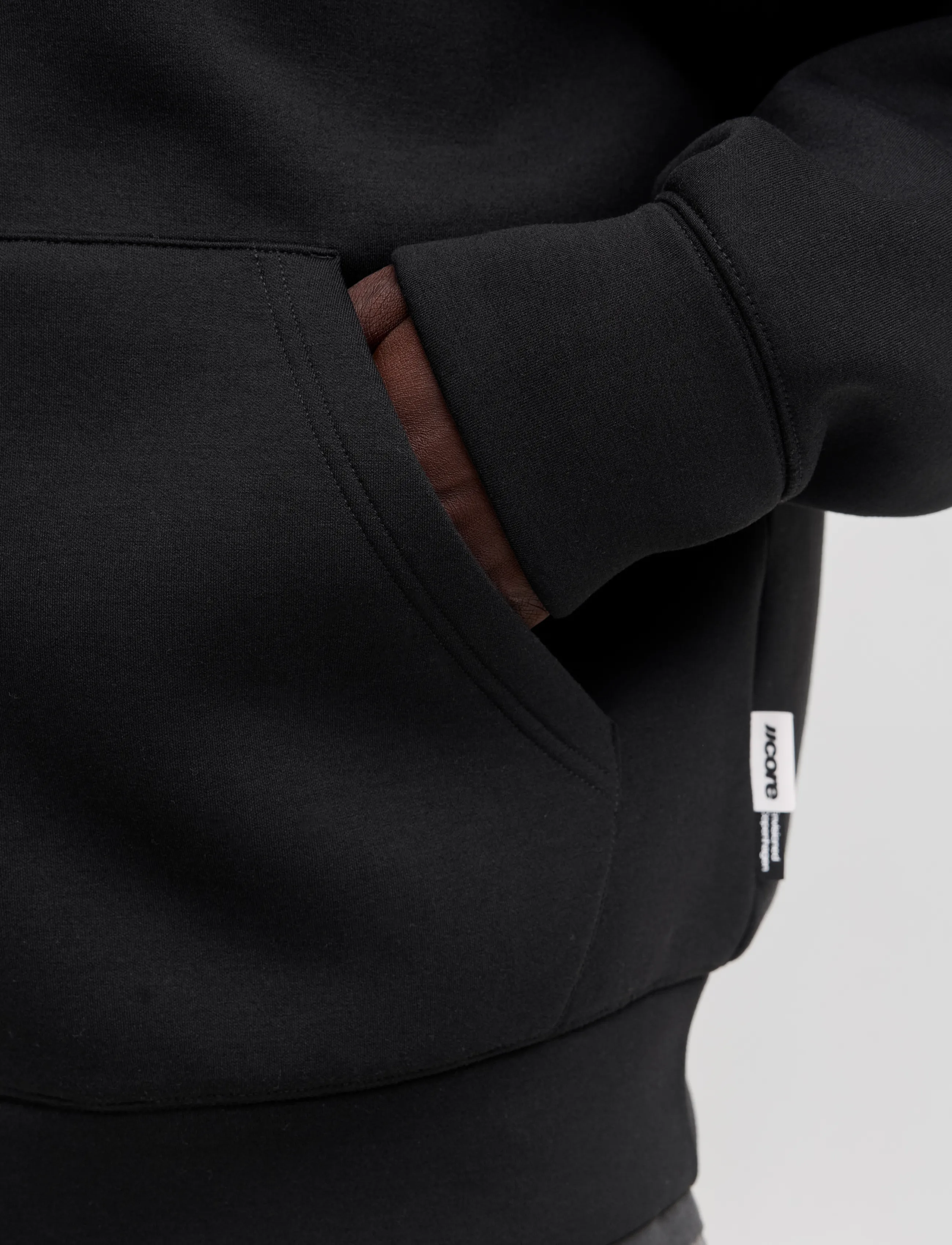 Jack & Jones - JCOLEGACY SWEAT SCUBA ZIP HOOD NOOS - black - 5