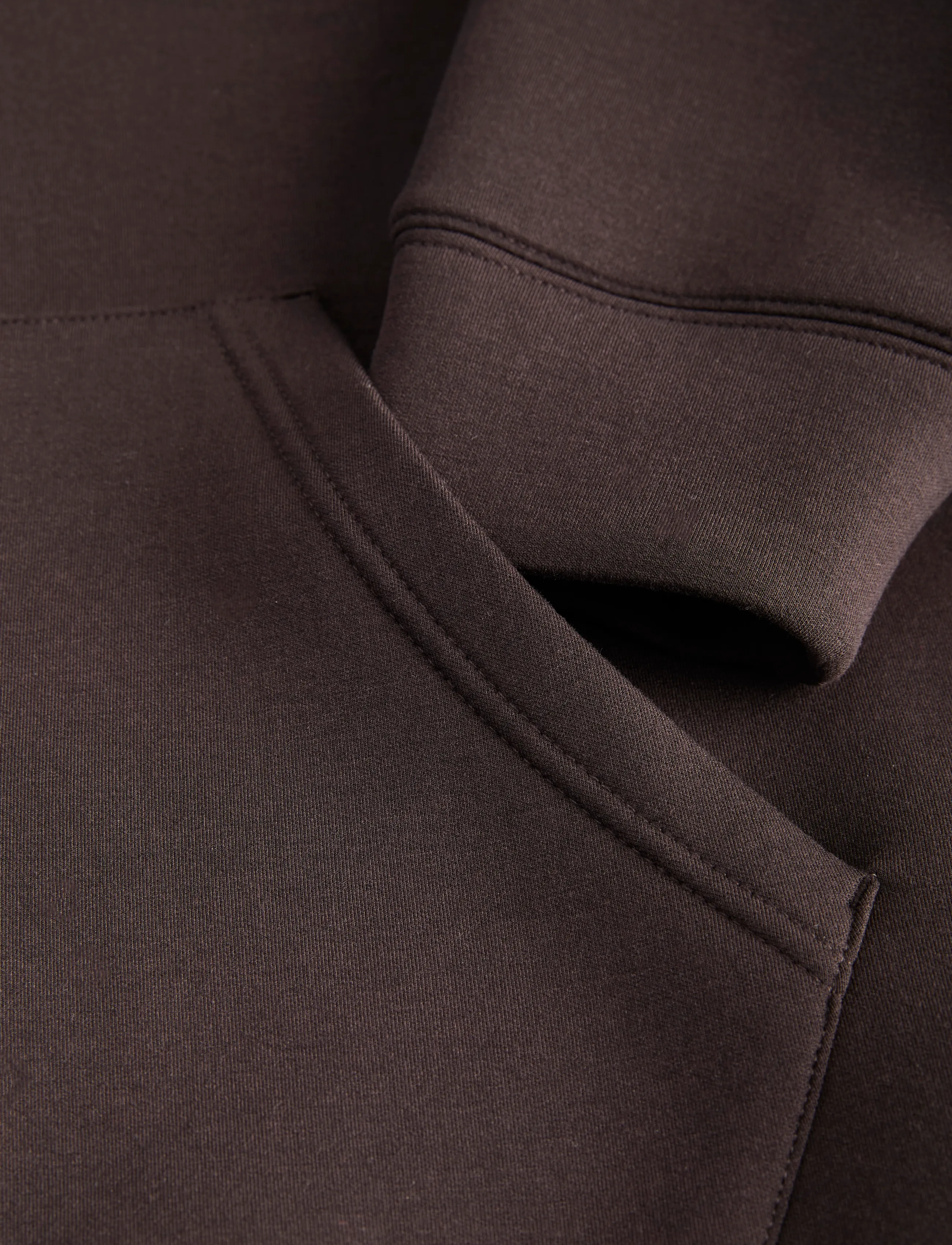 Jack & Jones - JCOLEGACY SWEAT SCUBA ZIP HOOD NOOS - kapuzenpullover - chocolate torte - 2