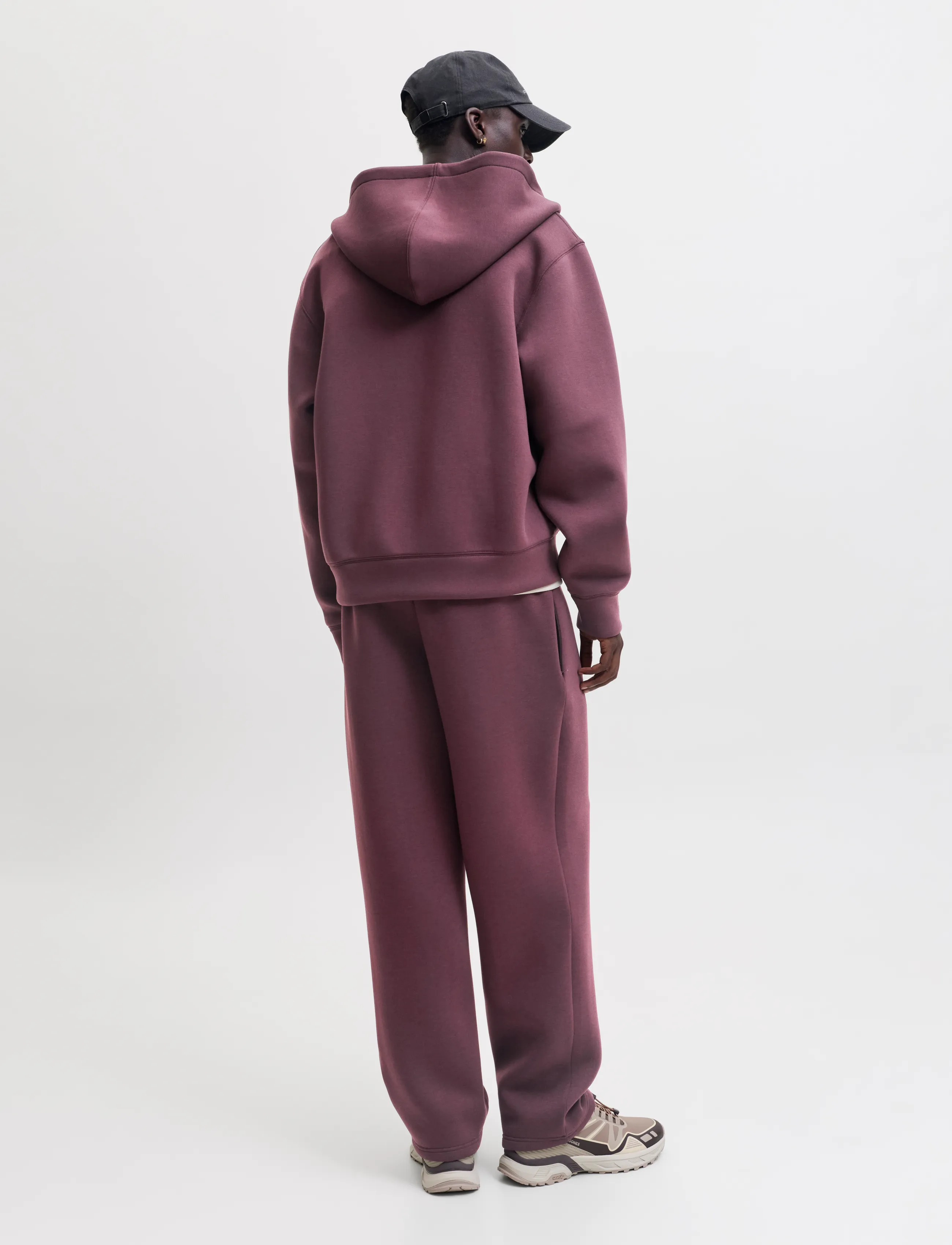 Jack & Jones - JCOLEGACY SWEAT SCUBA ZIP HOOD NOOS - fudge - 3