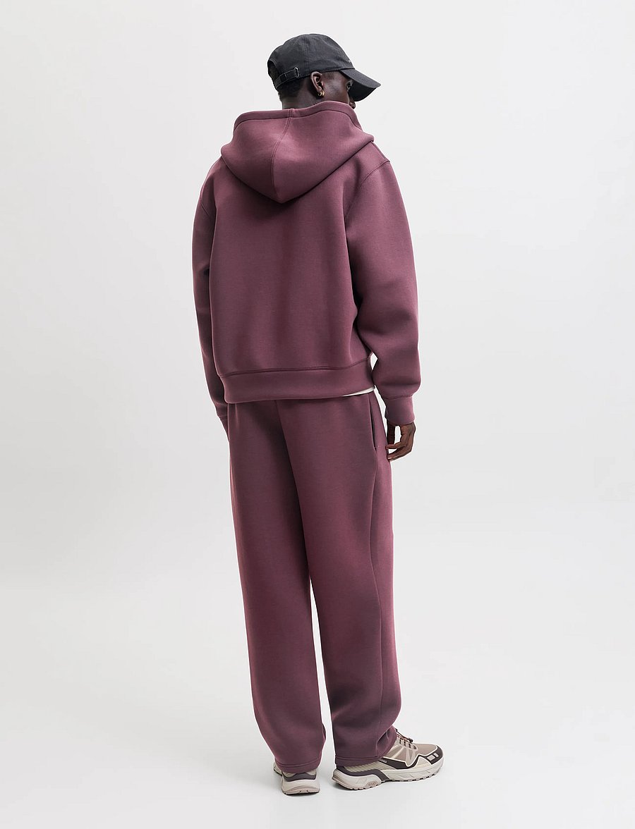 Jack & Jones - JCOLEGACY SWEAT SCUBA ZIP HOOD NOOS - kapuzenpullover - fudge - 3