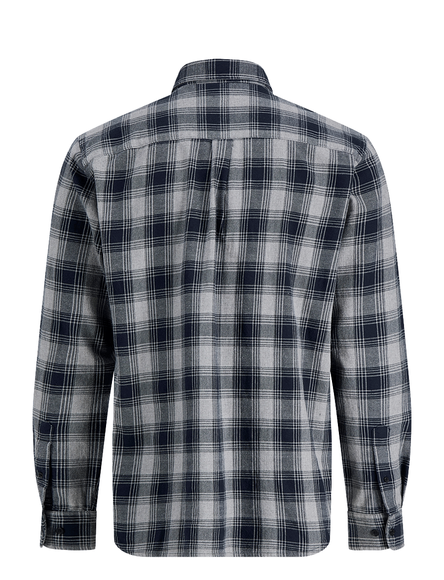 Jack & Jones - JPRBLUHARVEY CHECK L/S SHIRT SN - flanellsärgid - dark navy - 2