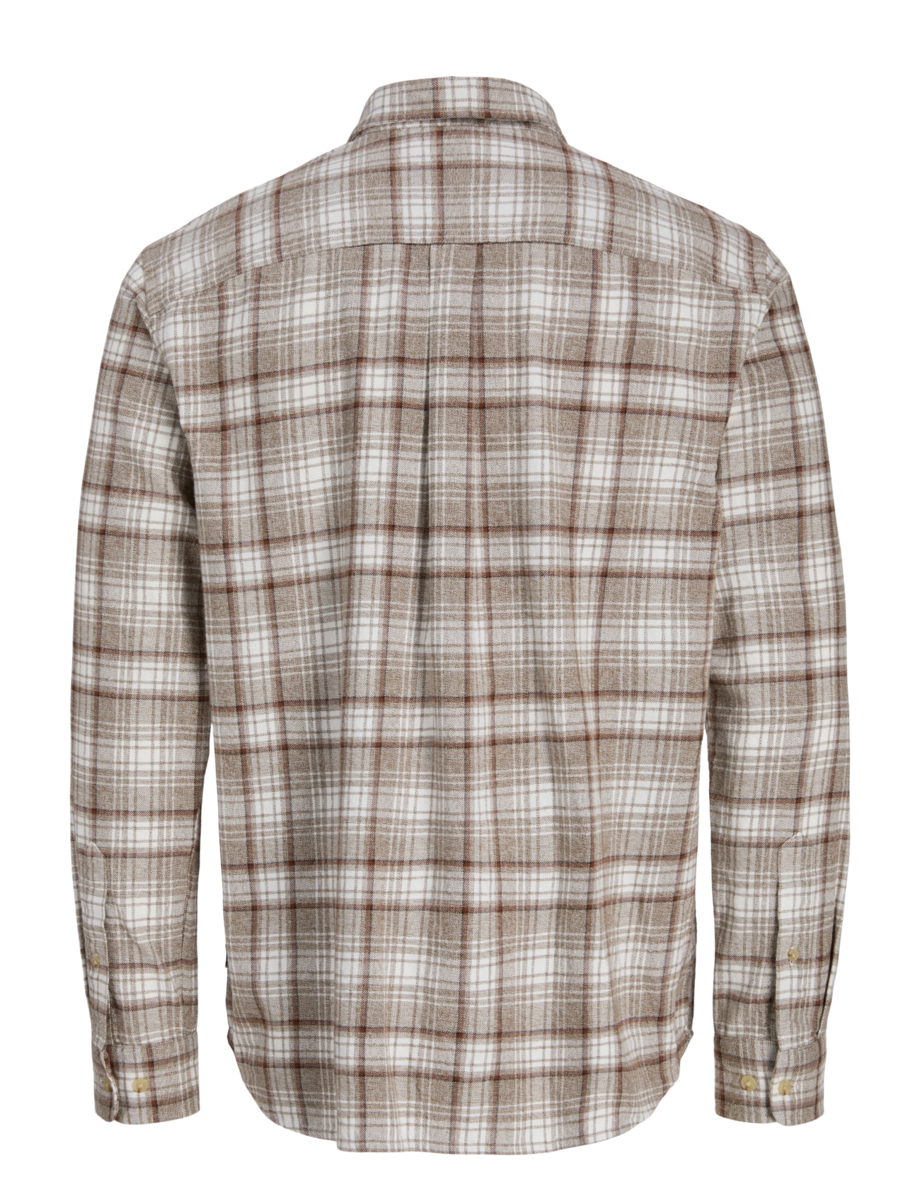 Jack & Jones - JPRBLUHARVEY CHECK L/S SHIRT SN - flanellsärgid - plaza taupe - 2