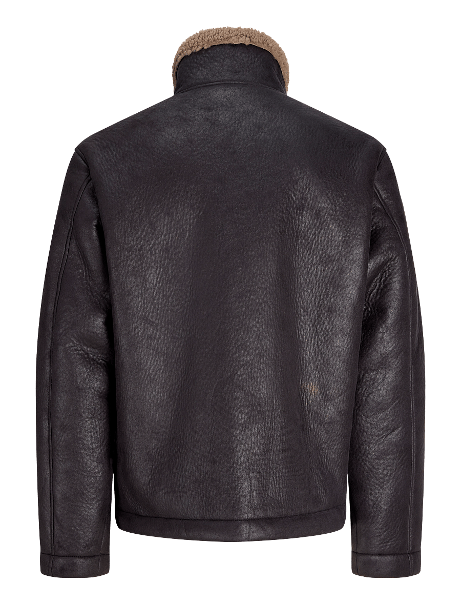 Jack & Jones - JORSALAMANCO FLIGHT JACKET SN - black - 1